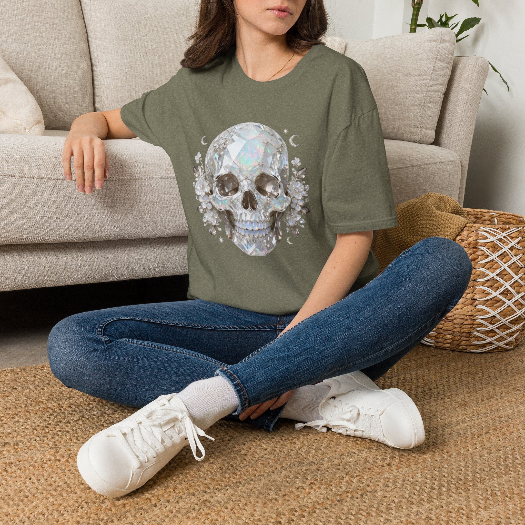 Moonstone Skull Tee - Gildan