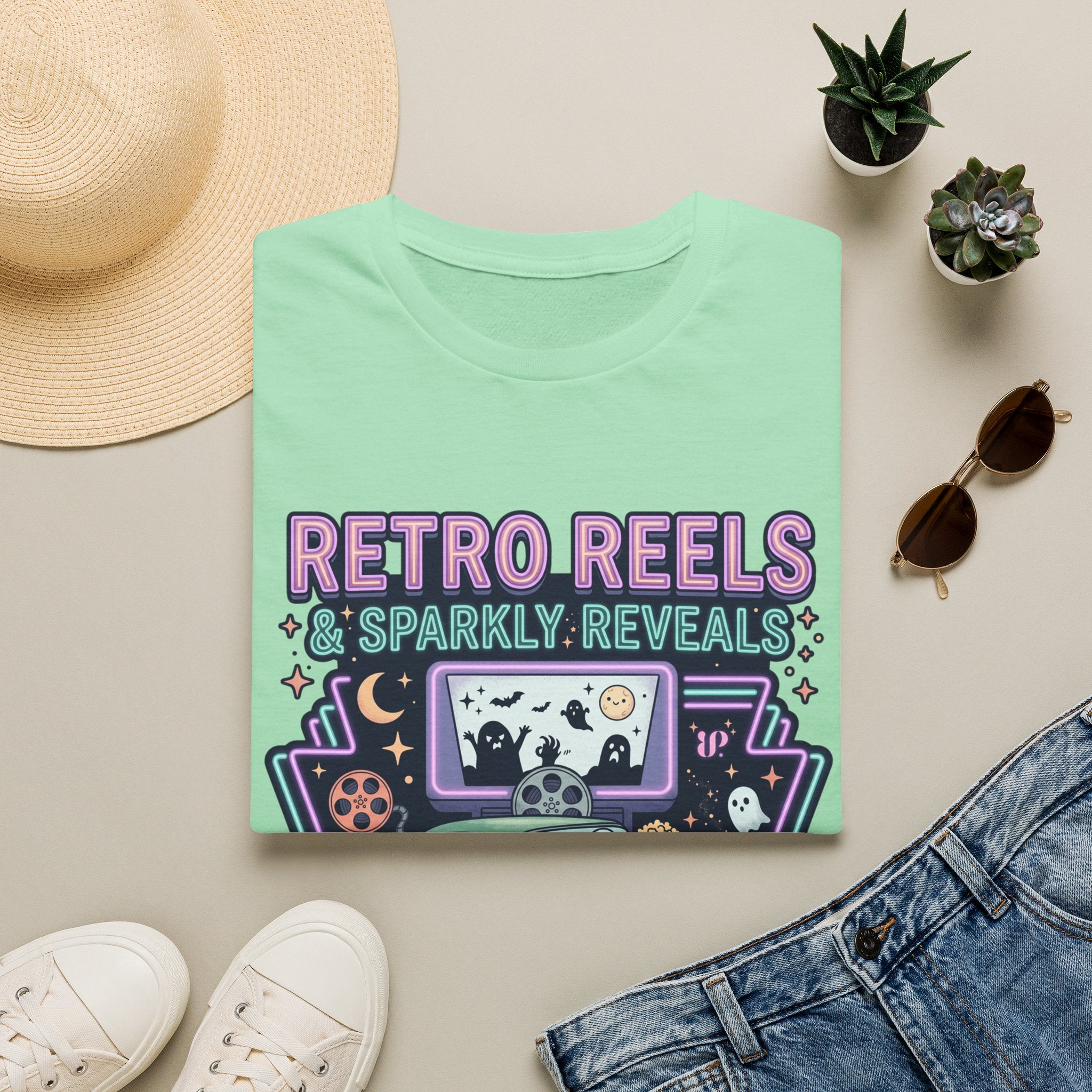 Retro Reels Tee - Gildan