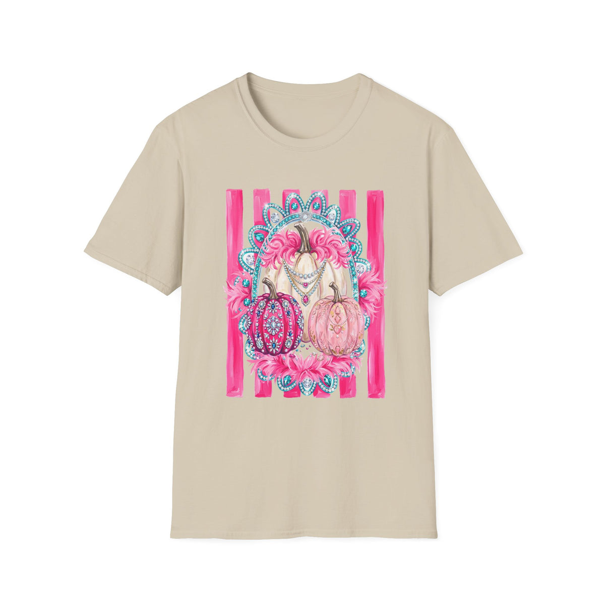 Pink Pumpkins Glam Tee - Gildan