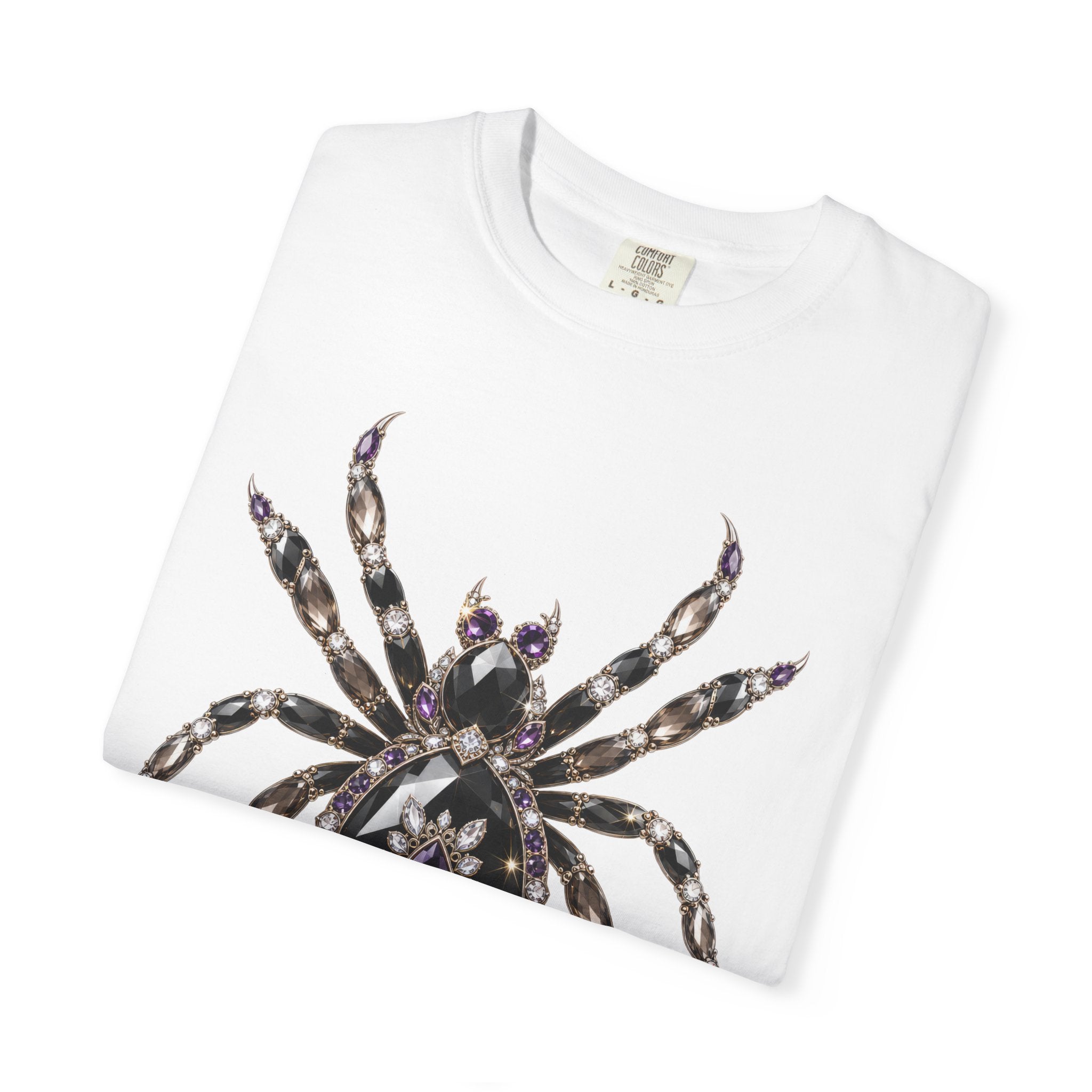 Jeweled Spider Tee - Comfort Colors