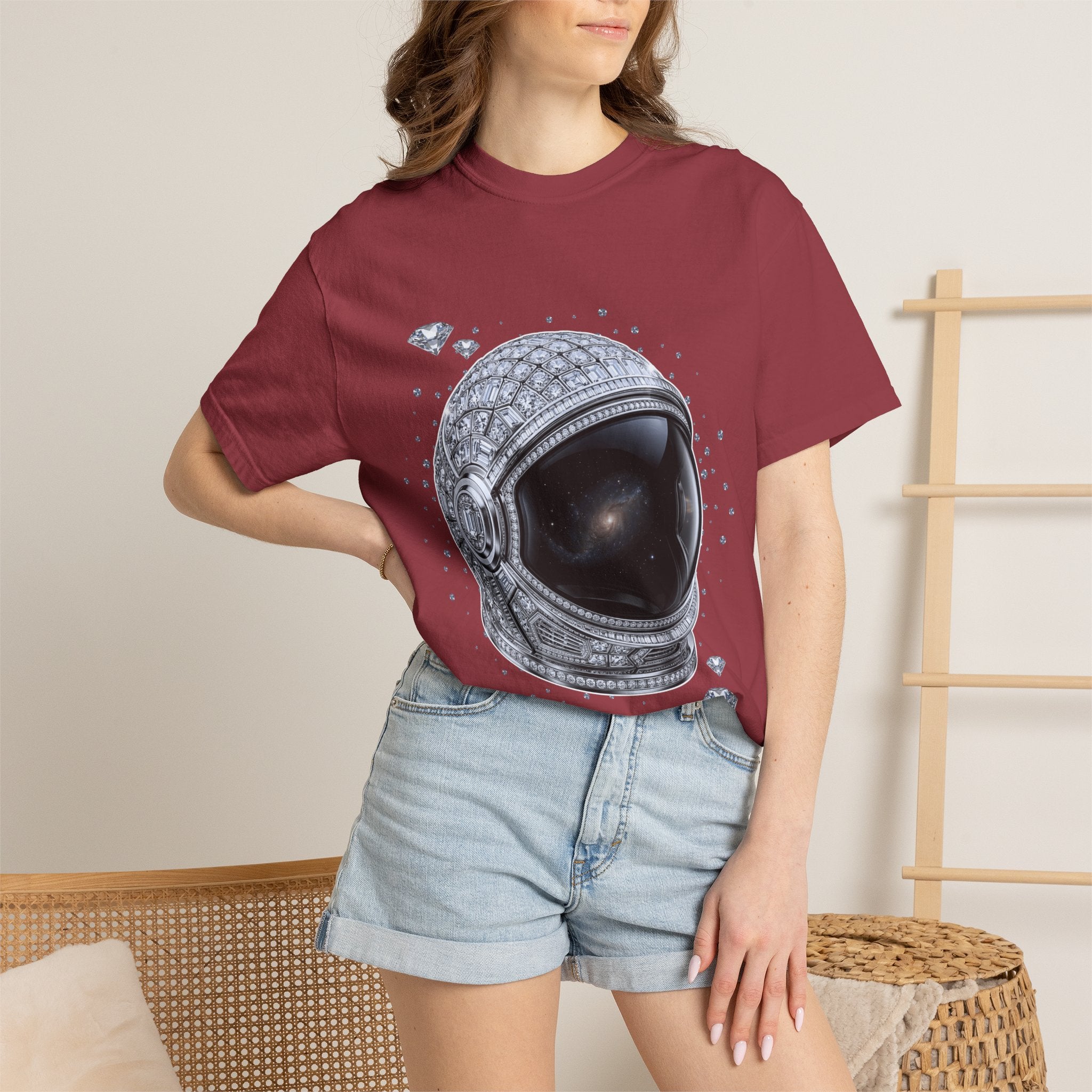 Sparkle Astronaut Tee - Comfort Colors