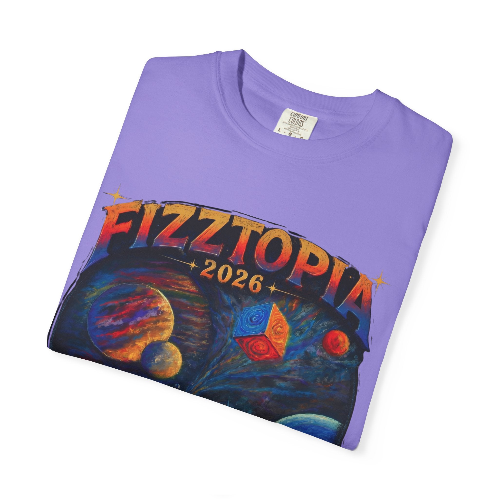 Daddy Ring Bomb's Fizztopia Galaxy Shirt - Comfort Colors