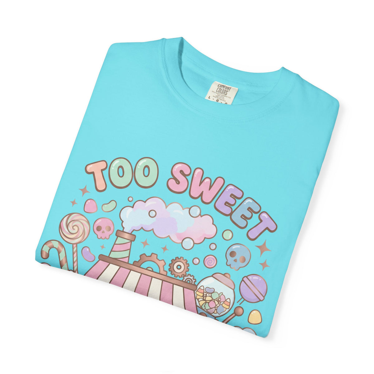 Too Sweet To Be Spooky Tee - Comfort Colors
