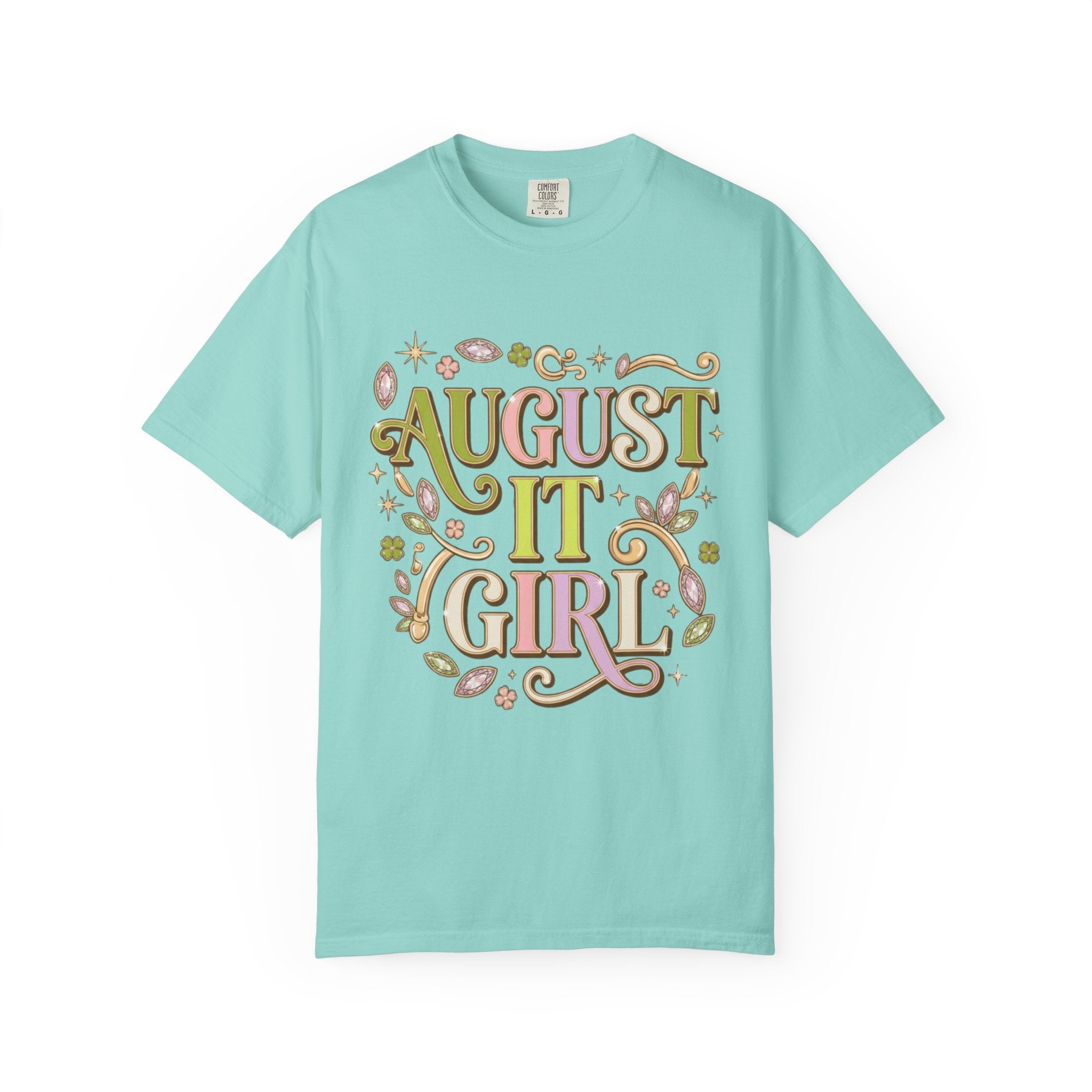 August It Girl Tee - Comfort Colors