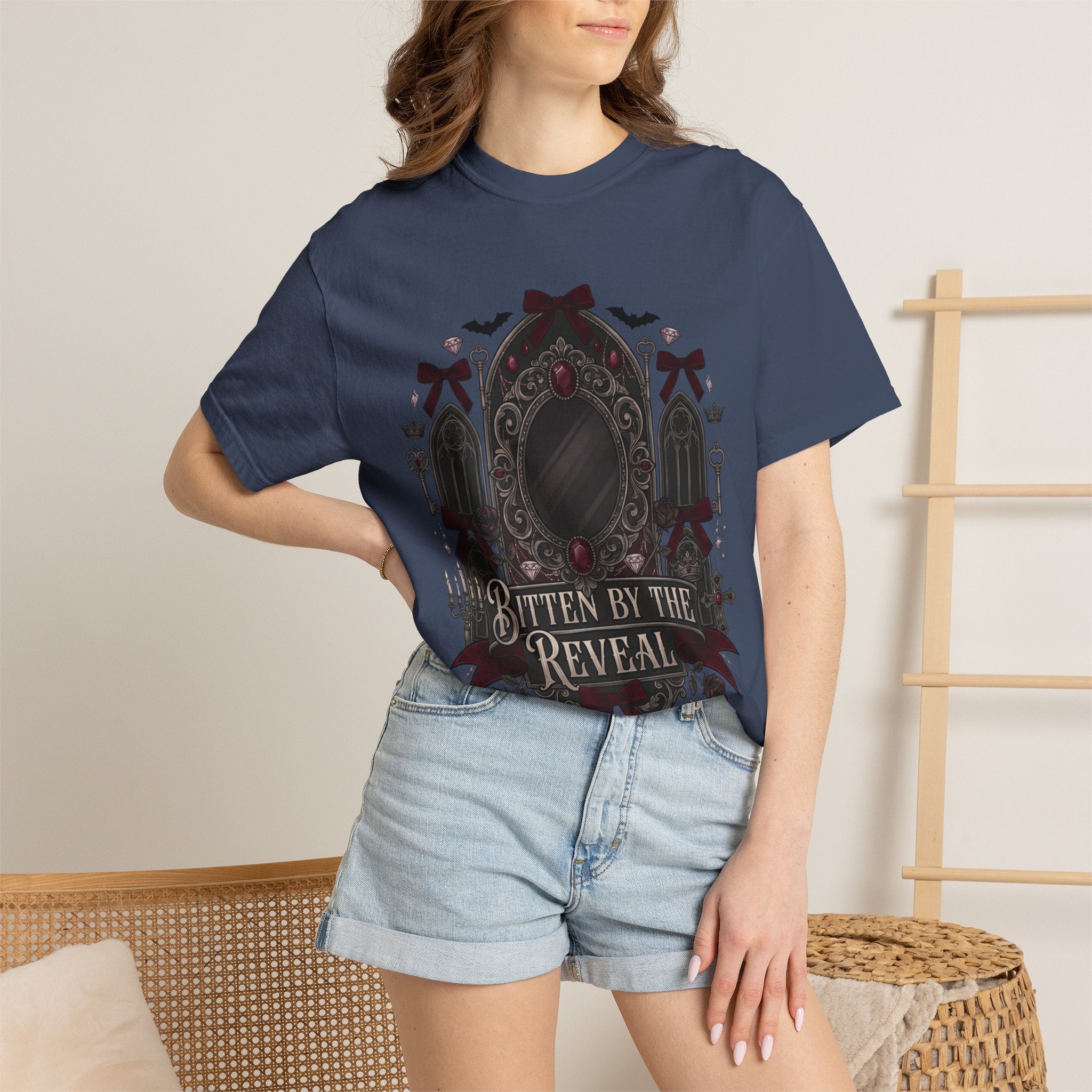 Bitten By The Reveal Tee - Comfort Colors