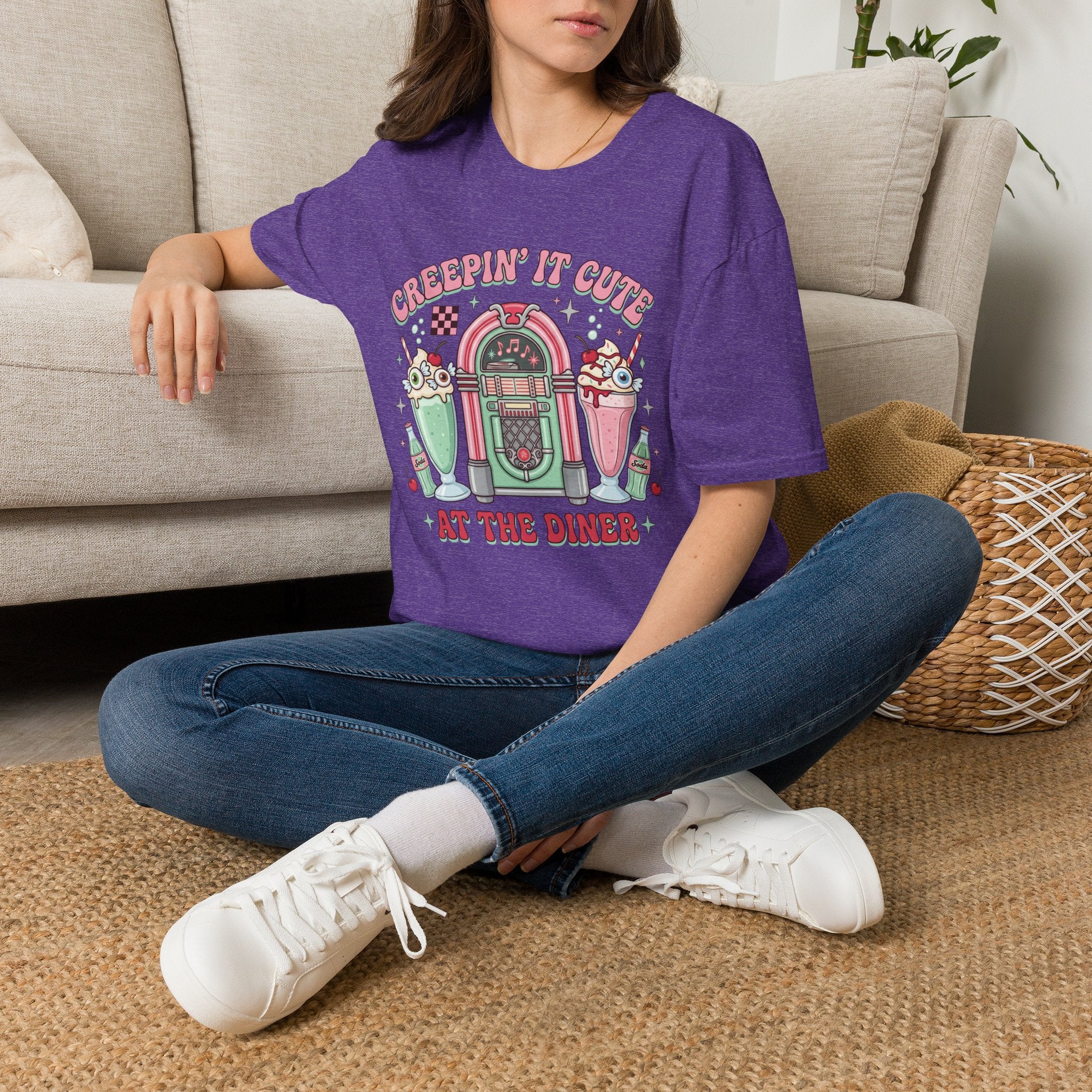 Creepin' It Cute Tee - Gildan