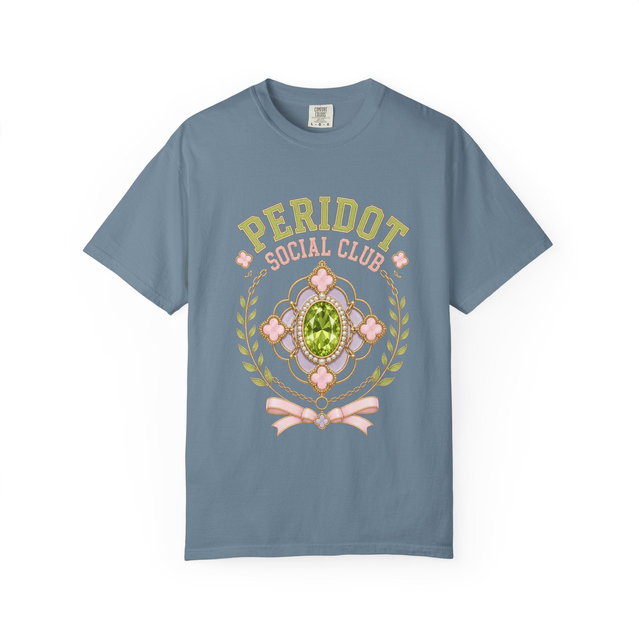 Peridot Social Club Tee - Comfort Colors