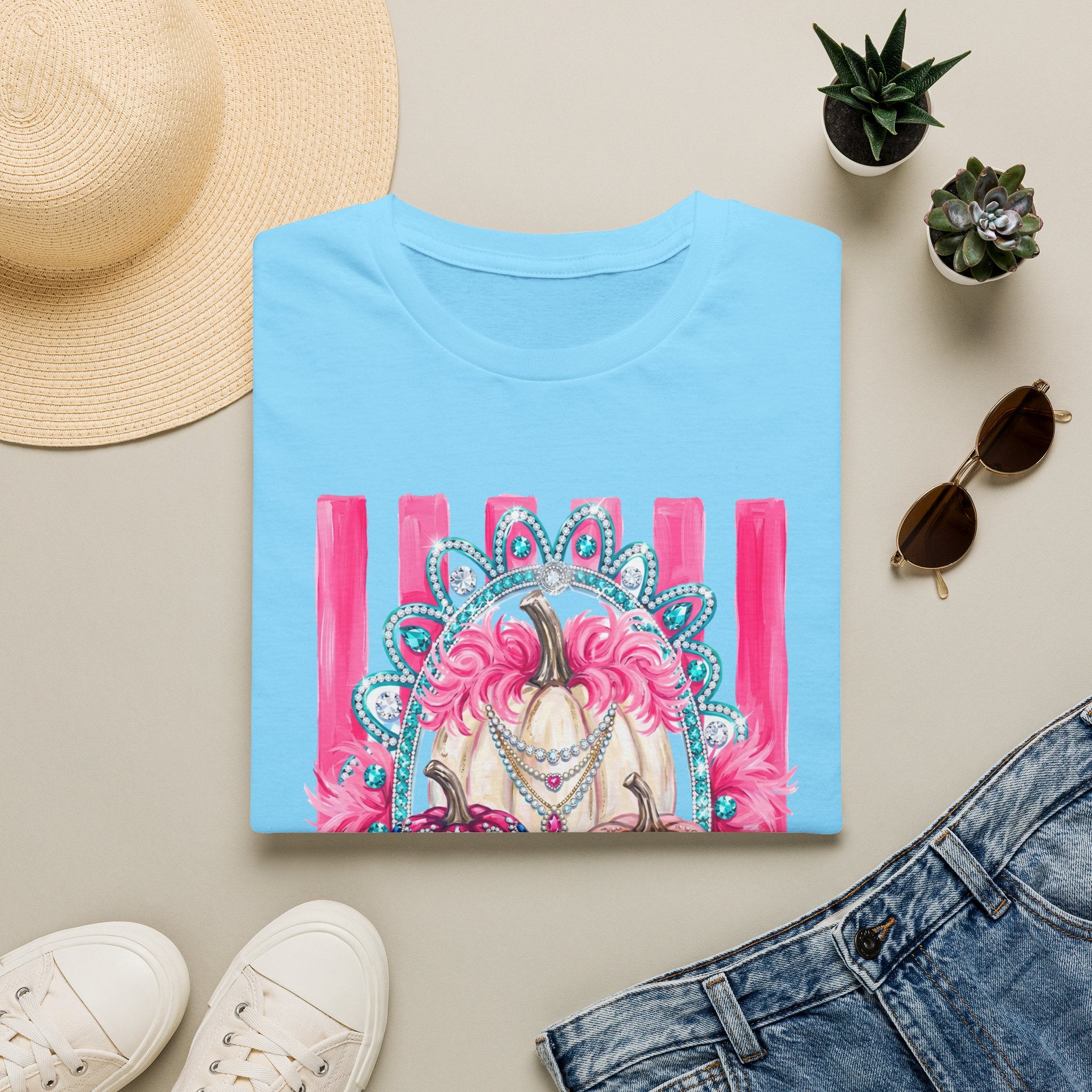 Pink Pumpkins Glam Tee - Gildan