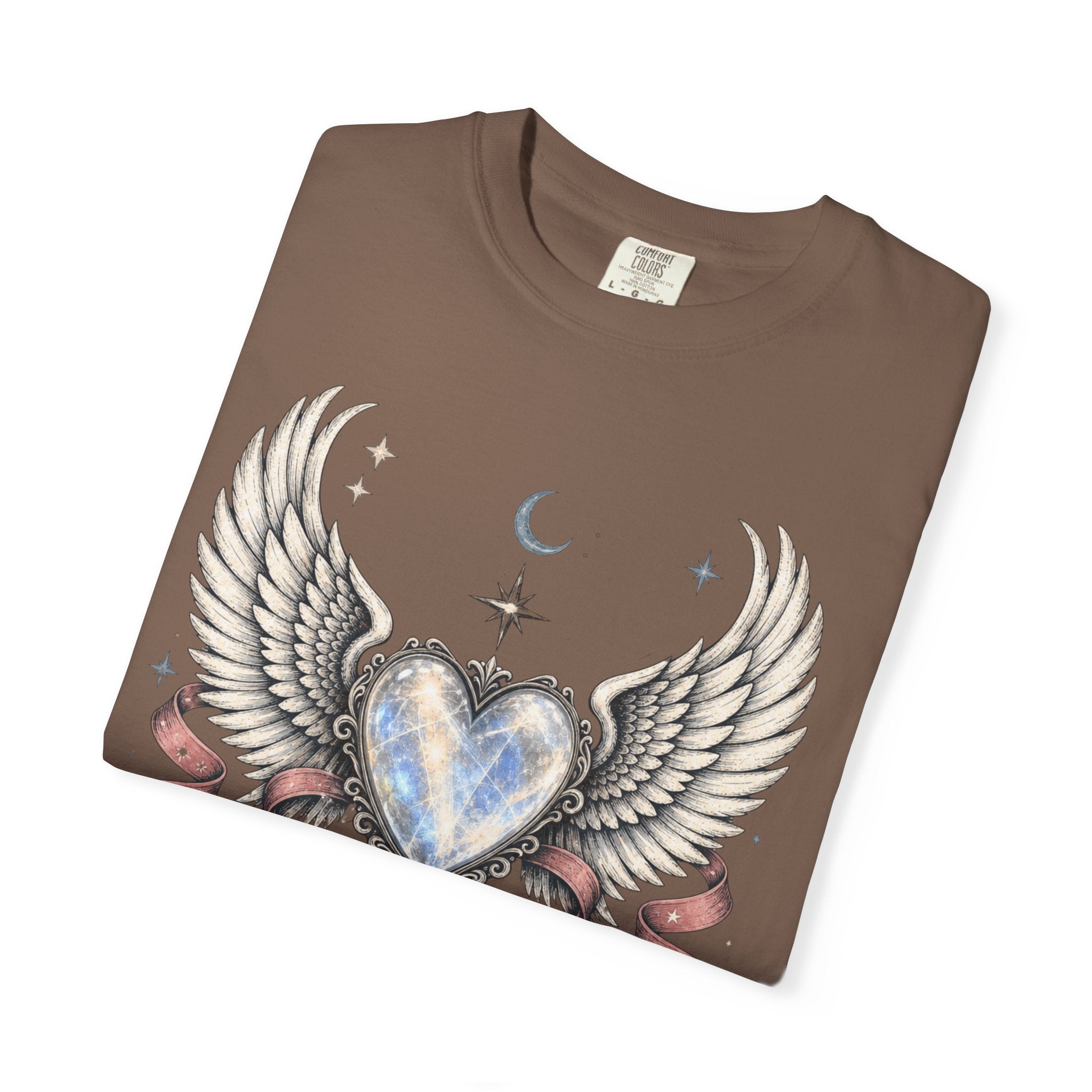 Soft Heart Strong Wings Tee - Comfort Colors