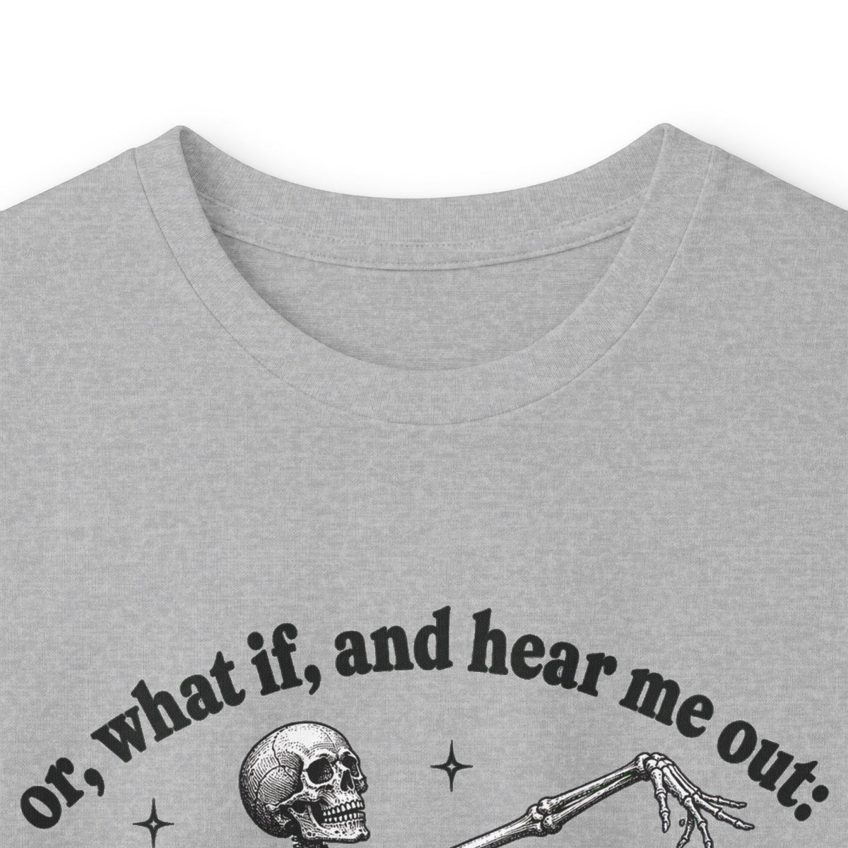 Or What If No Long Sleeve Tee -Gildan