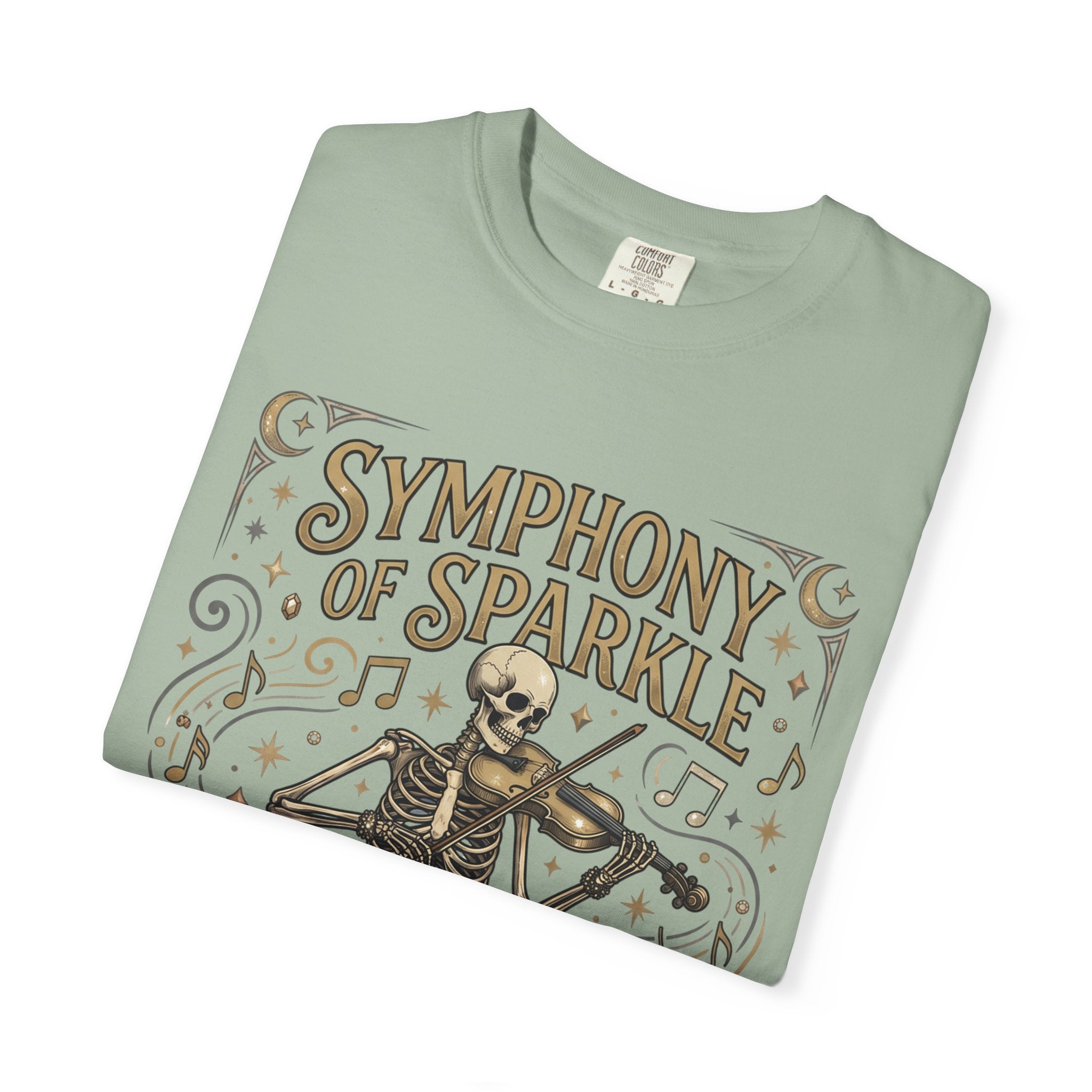 Symphony of Sparkle Tee (Rectangle) - Comfort Colors