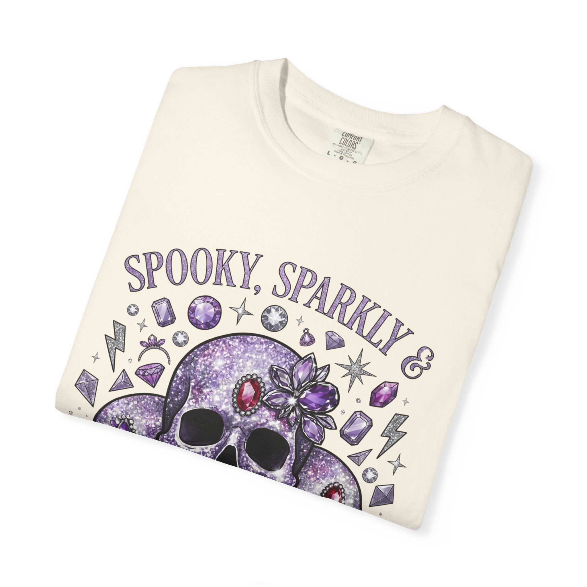 Spooky and Sparkly Tee - Comfort Colors