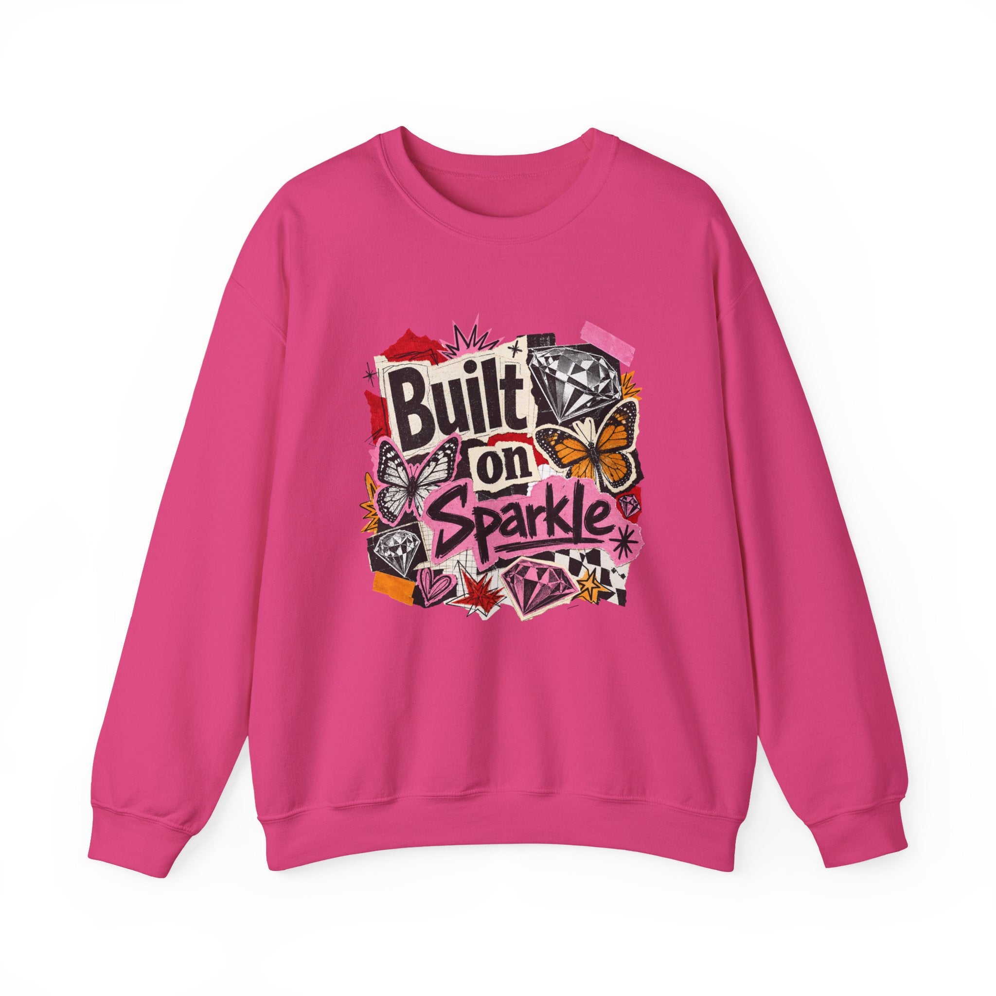 Built on Sparkle Sweatshirt - Gildan