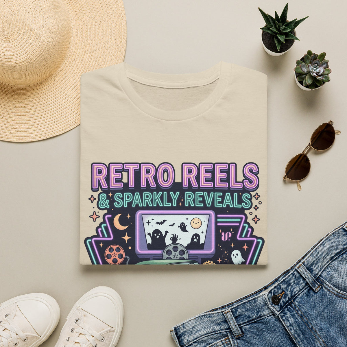 Retro Reels Tee - Gildan