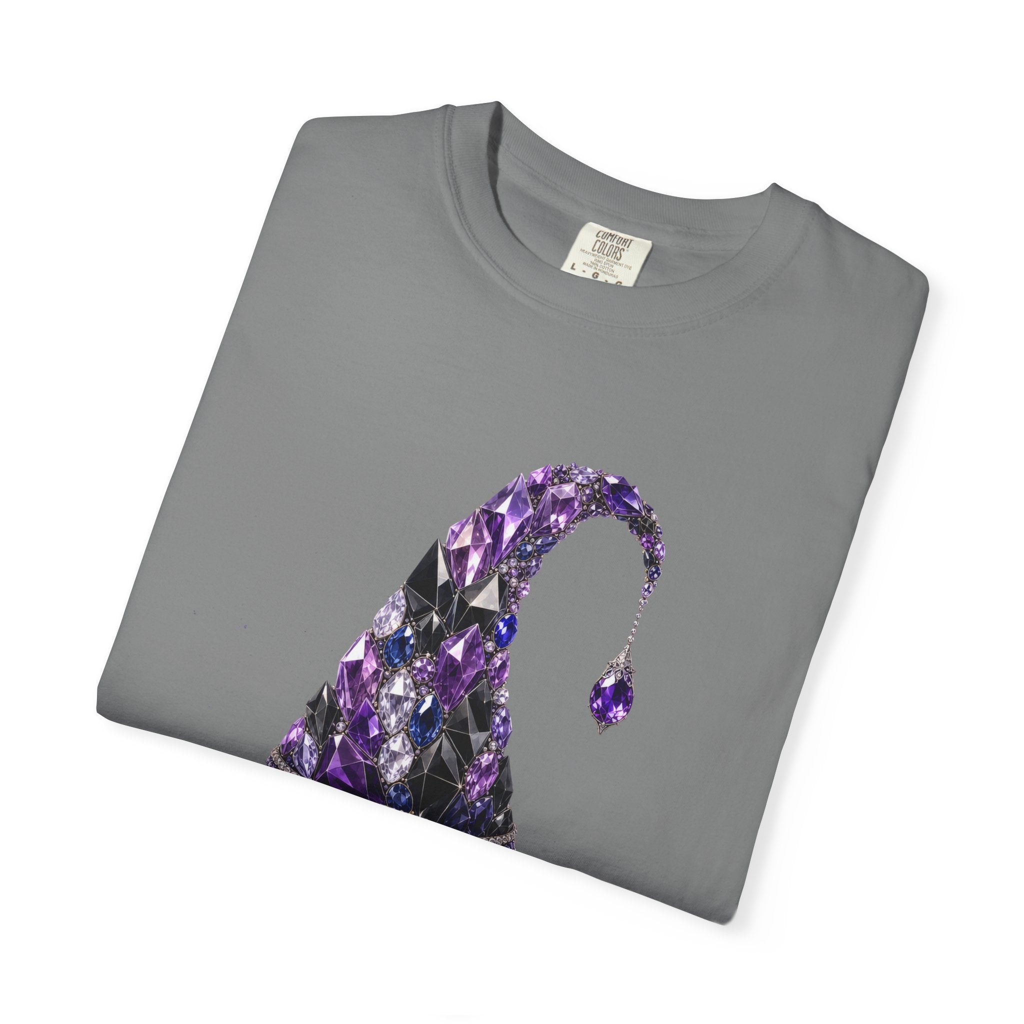 Jeweled Witches Hat Tee - Comfort Colors