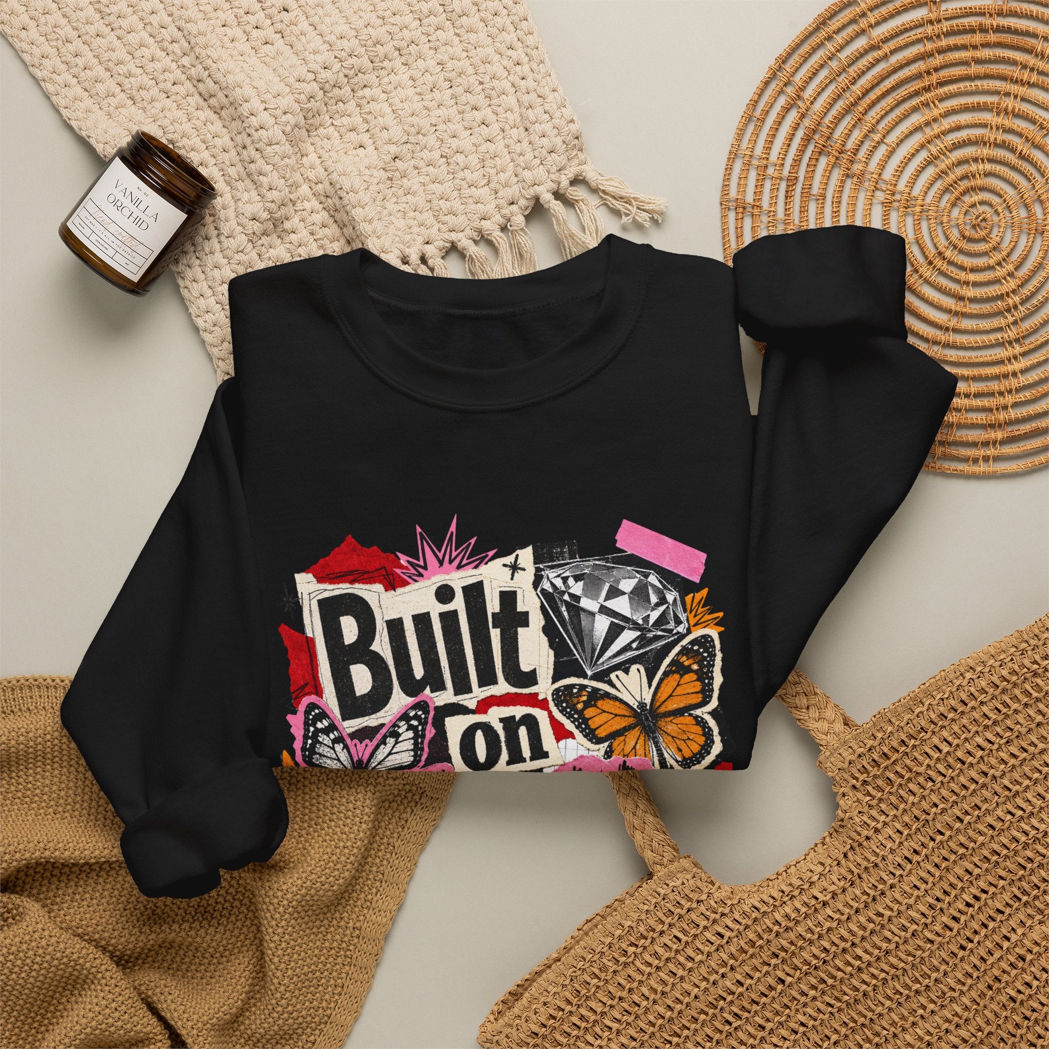 Built on Sparkle Sweatshirt - Gildan
