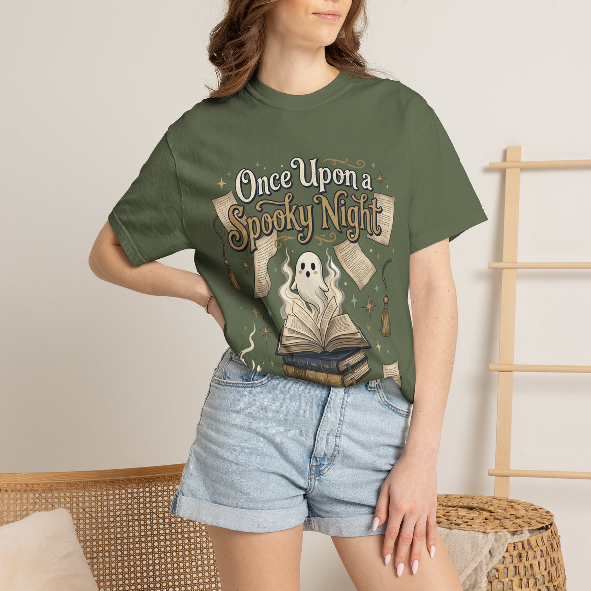 Once Upon a Spooky Night Tee - Comfort Colors