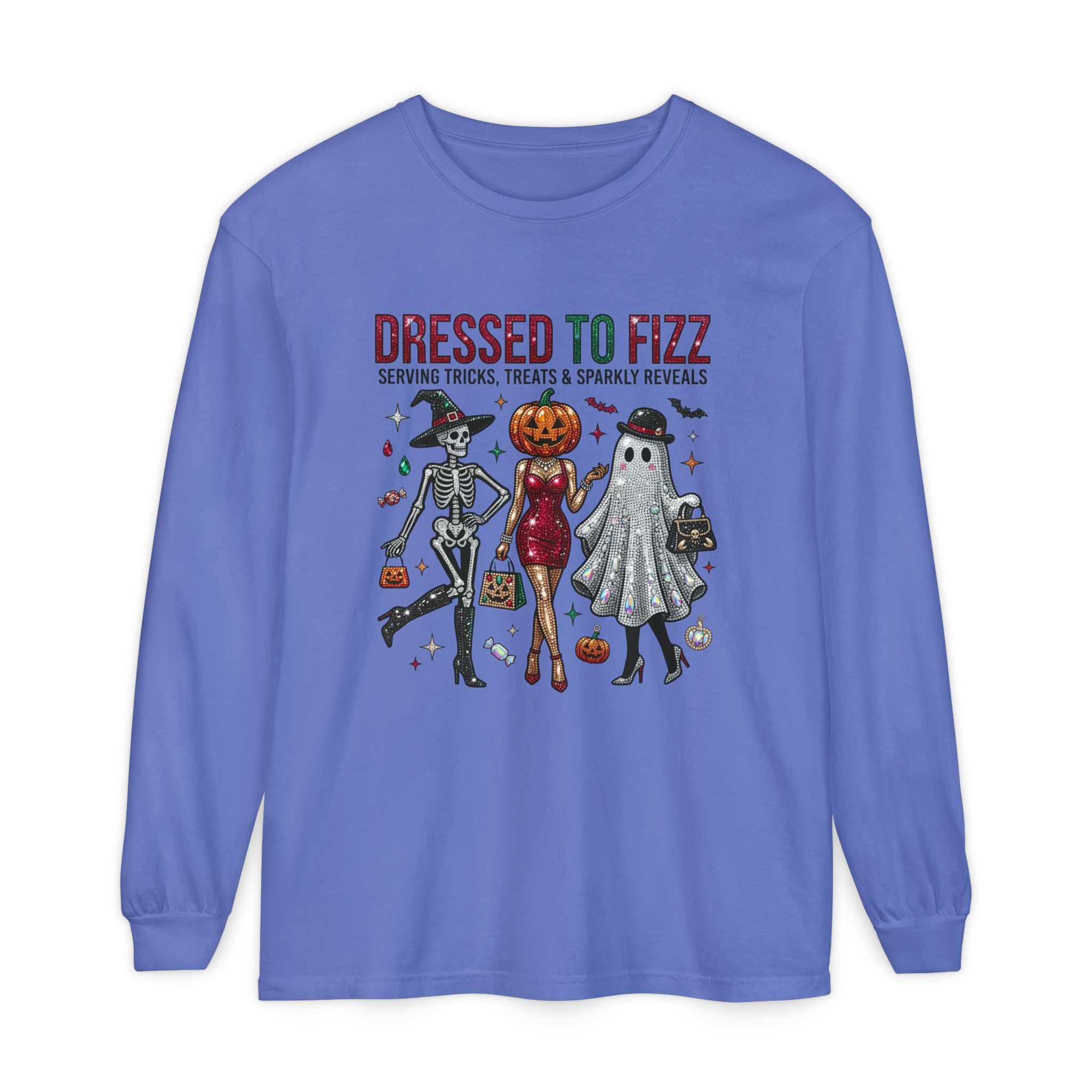 Dressed To Fizz Long Sleeve - Comfort Colors