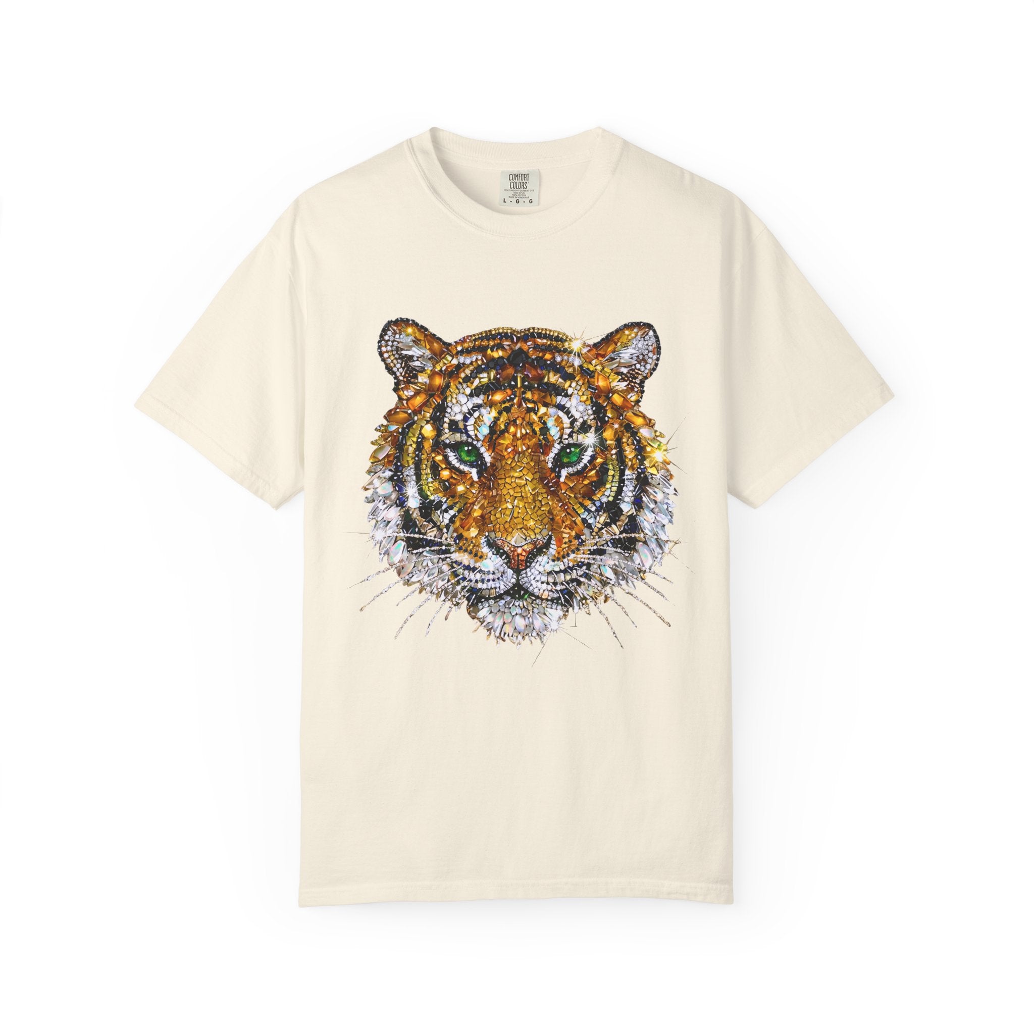 Jeweled Tiger Tee - Comfort Colors