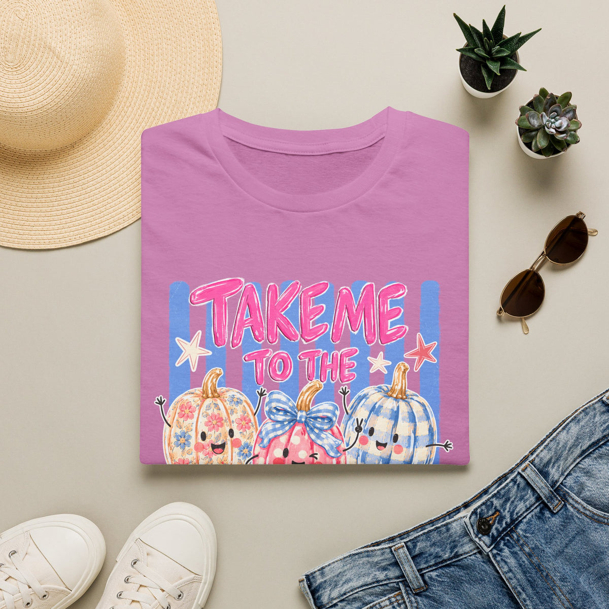 Take Me To The Pumpkin Patch Tee - Gildan