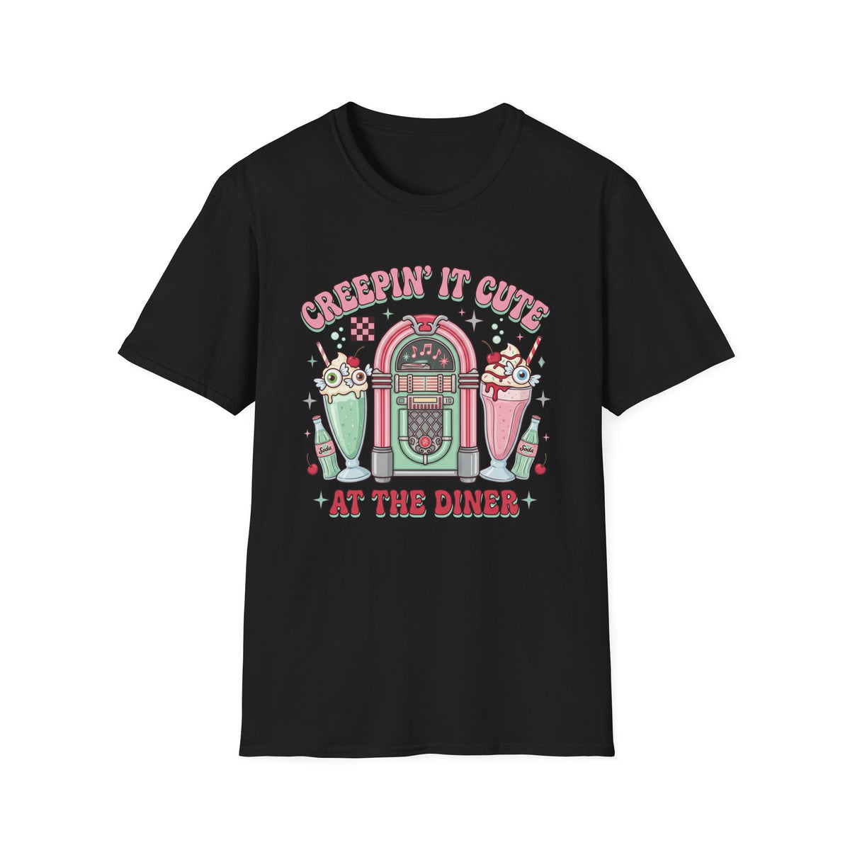 Creepin' It Cute Tee - Gildan