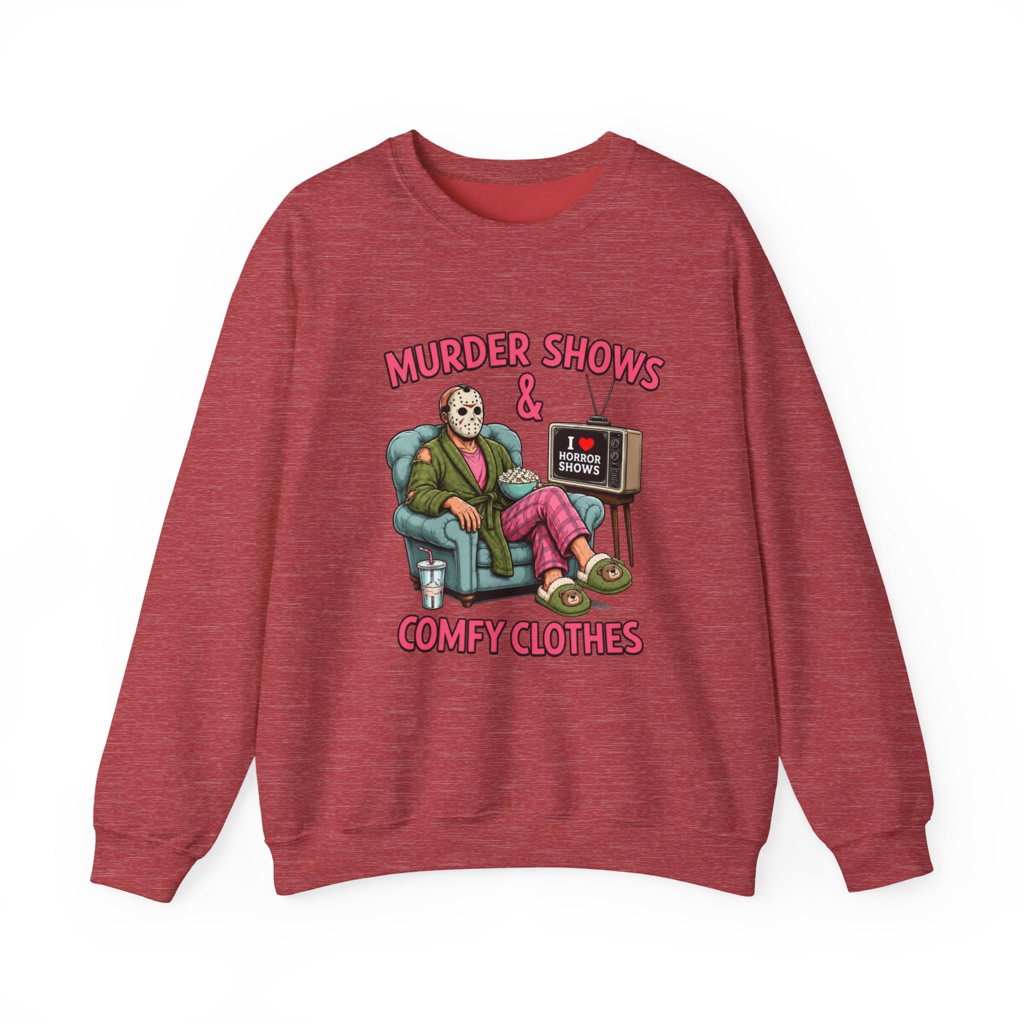 Murder Shows and Comfy Clothes Sweatshirt