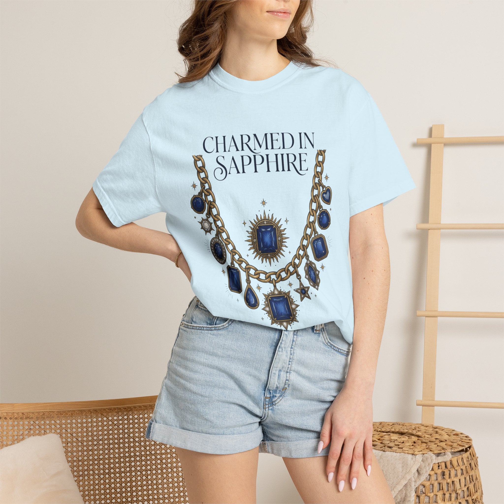 Charmed in Sapphire Tee - Comfort Colors