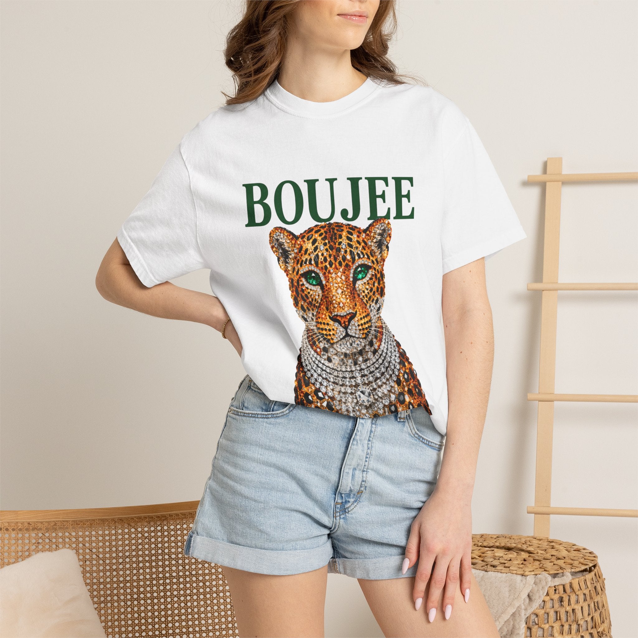 Jeweled Boujee Tee - Comfort Colors