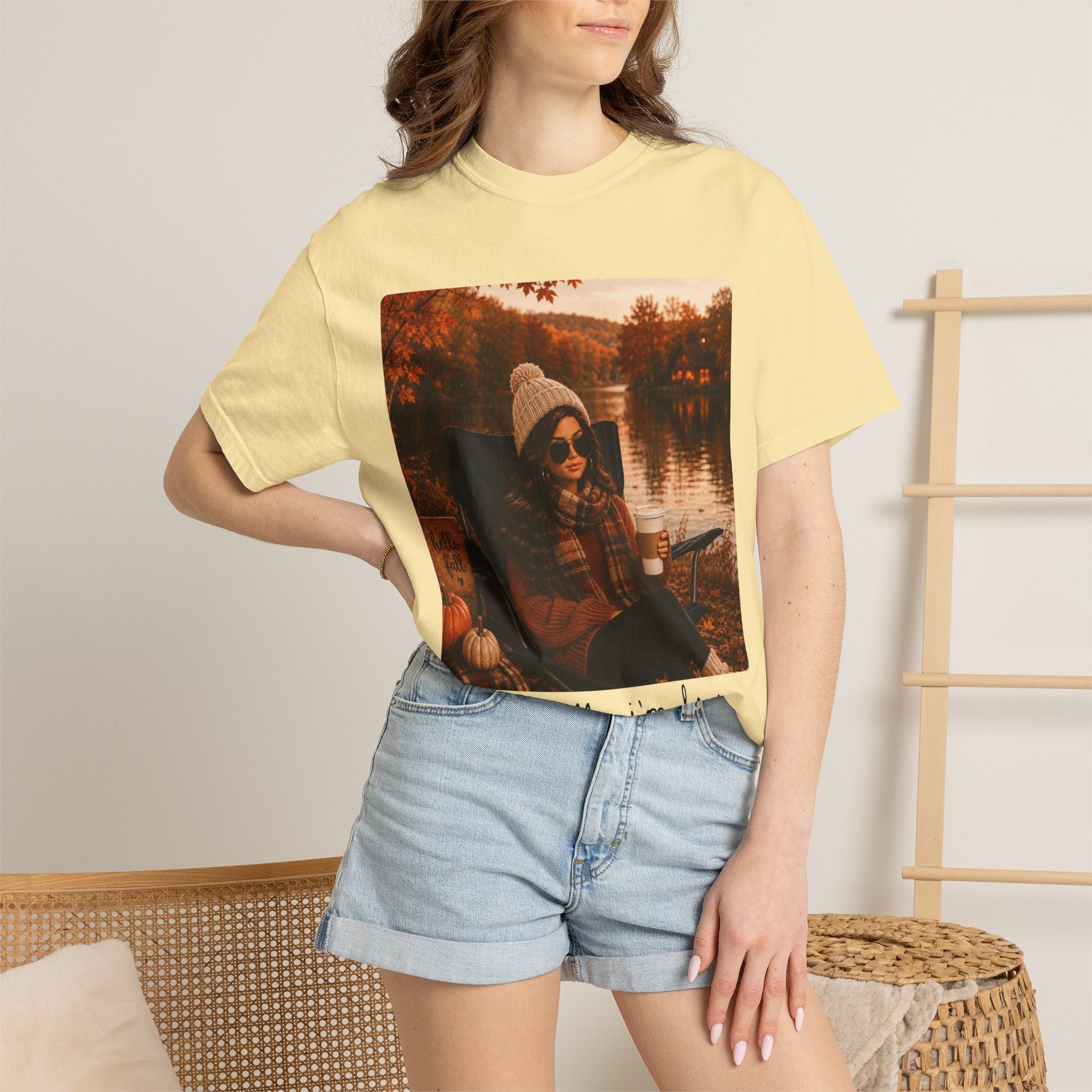 Mentally I'm Here Tee - Comfort Colors