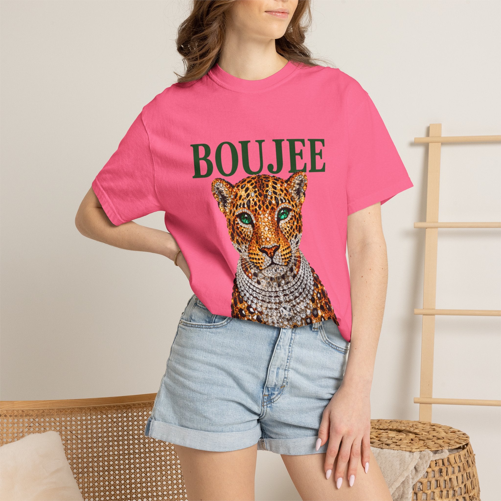 Jeweled Boujee Tee - Comfort Colors