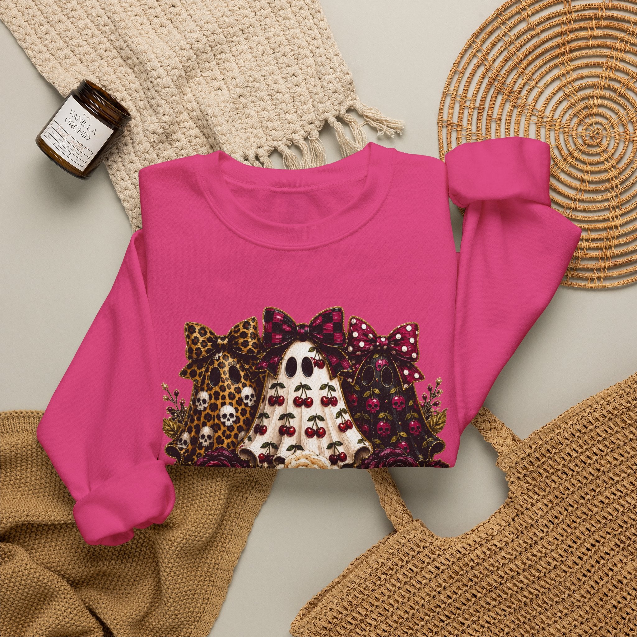 Cherry Ghosts Sweatshirt - Gildan