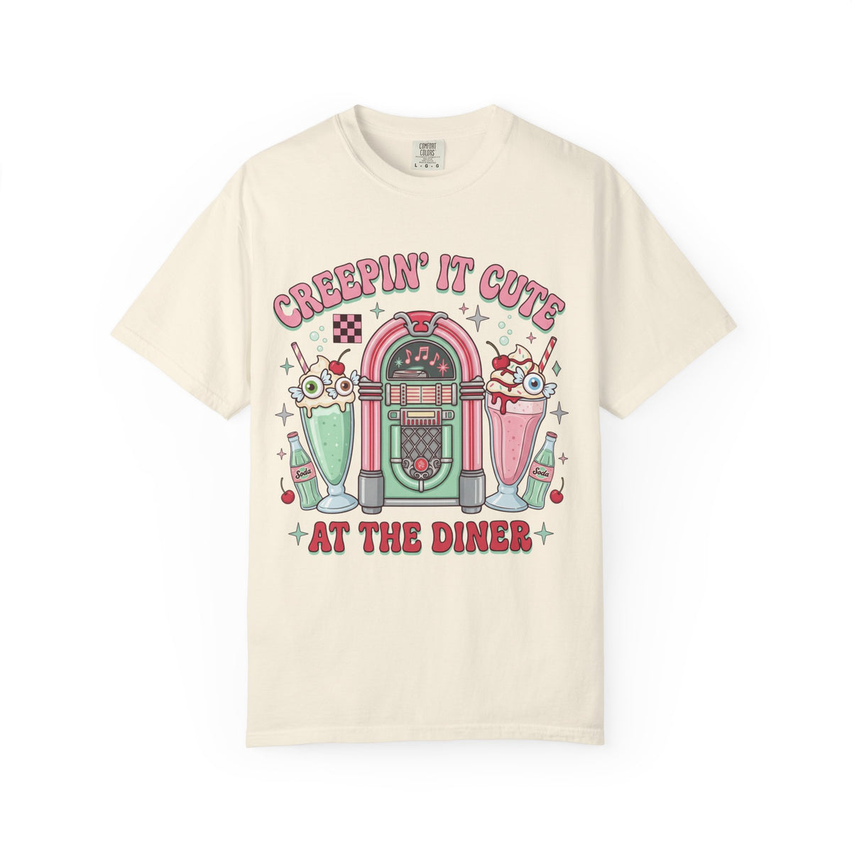 Creepin' It Cute Tee - Comfort Colors