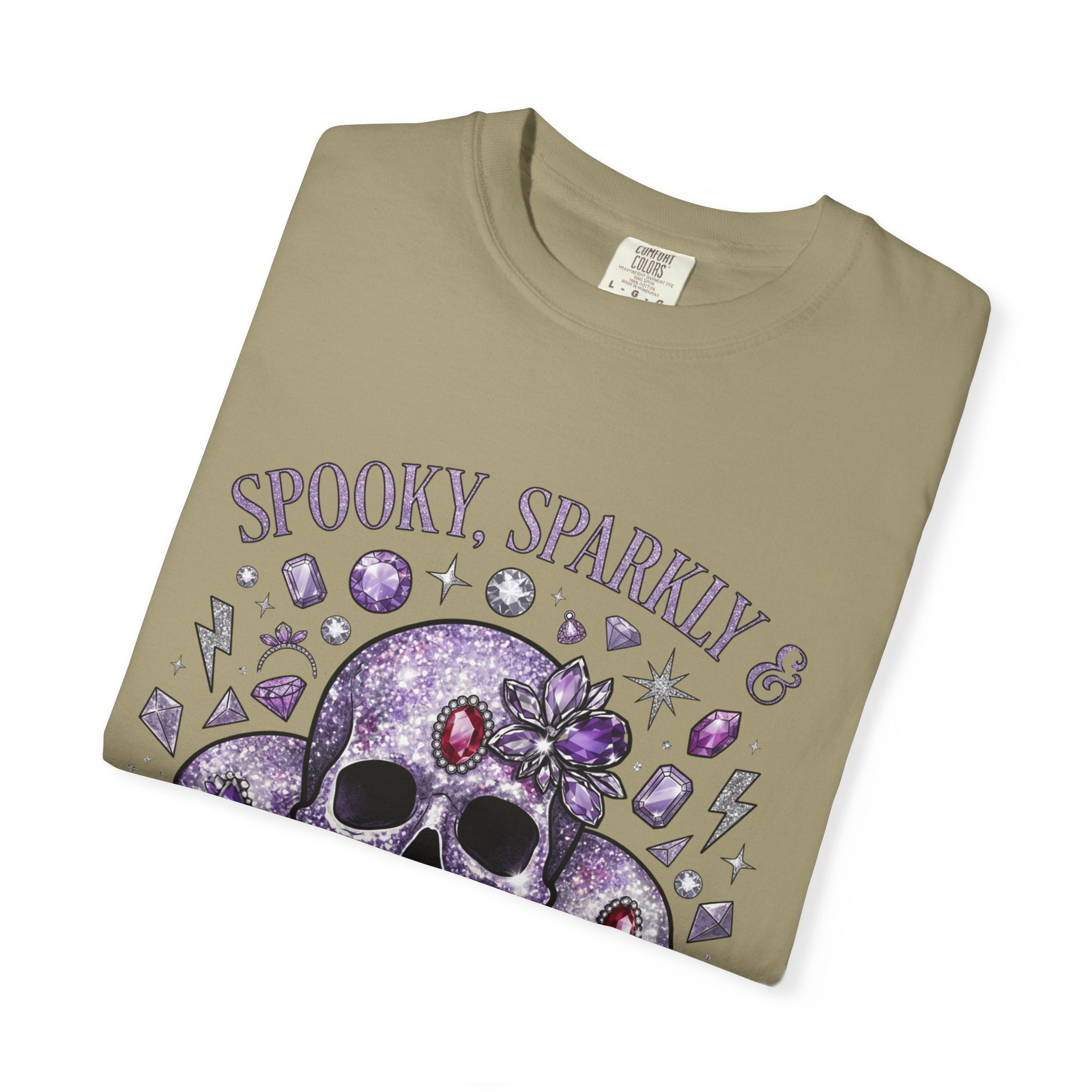Spooky and Sparkly Tee - Comfort Colors