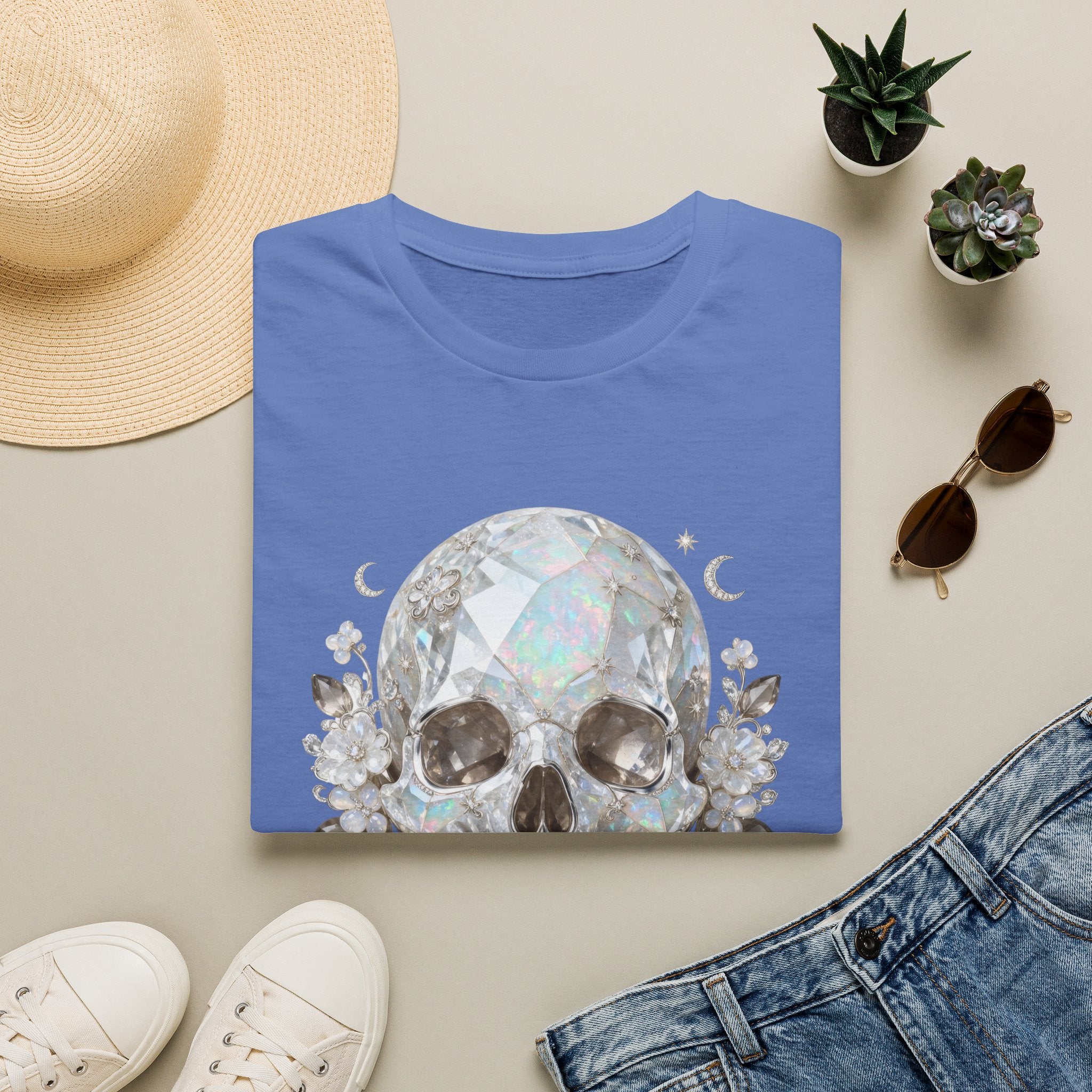 Moonstone Skull Tee - Gildan