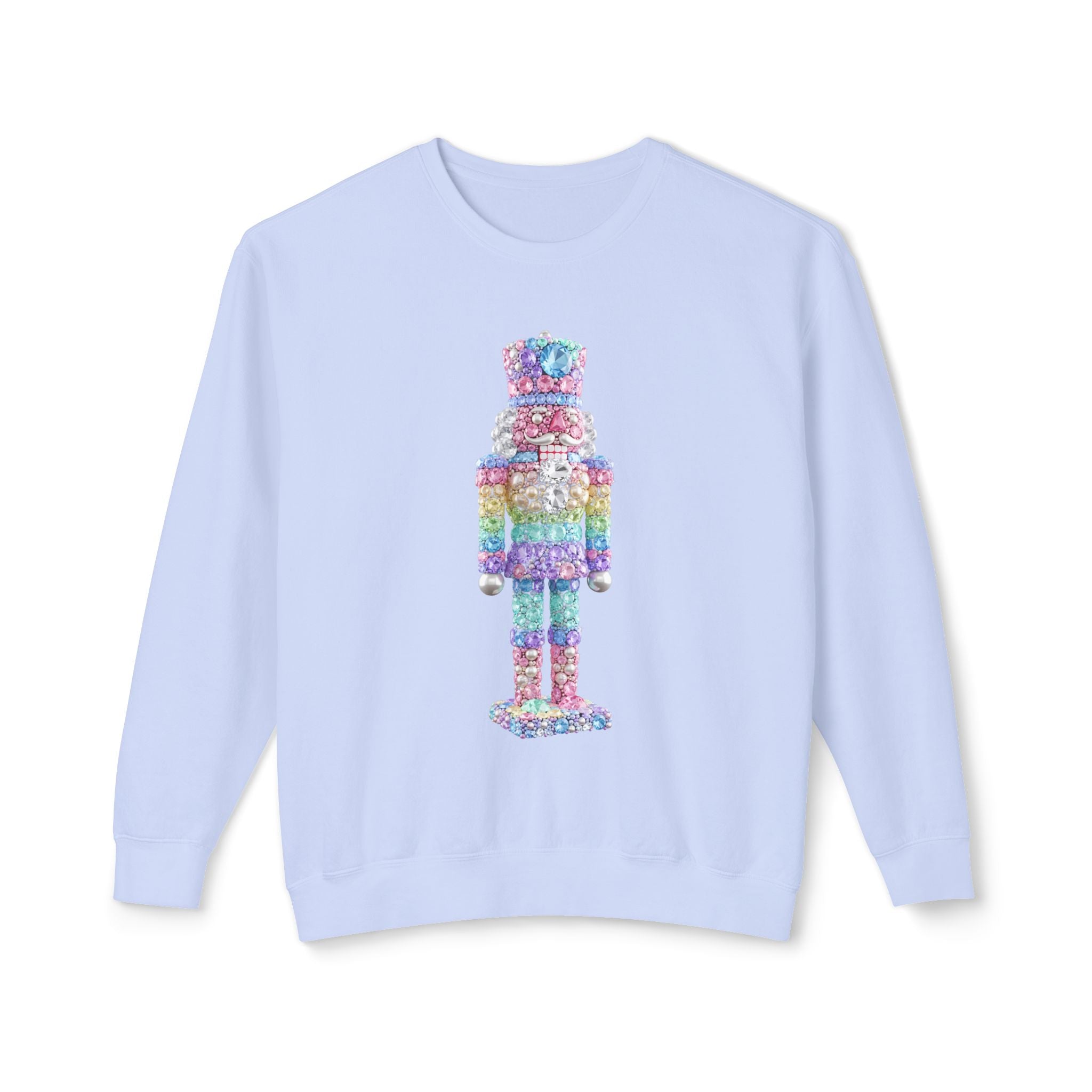 Rainbow Gemstone Crewneck Sweatshirt — Comfort Colors