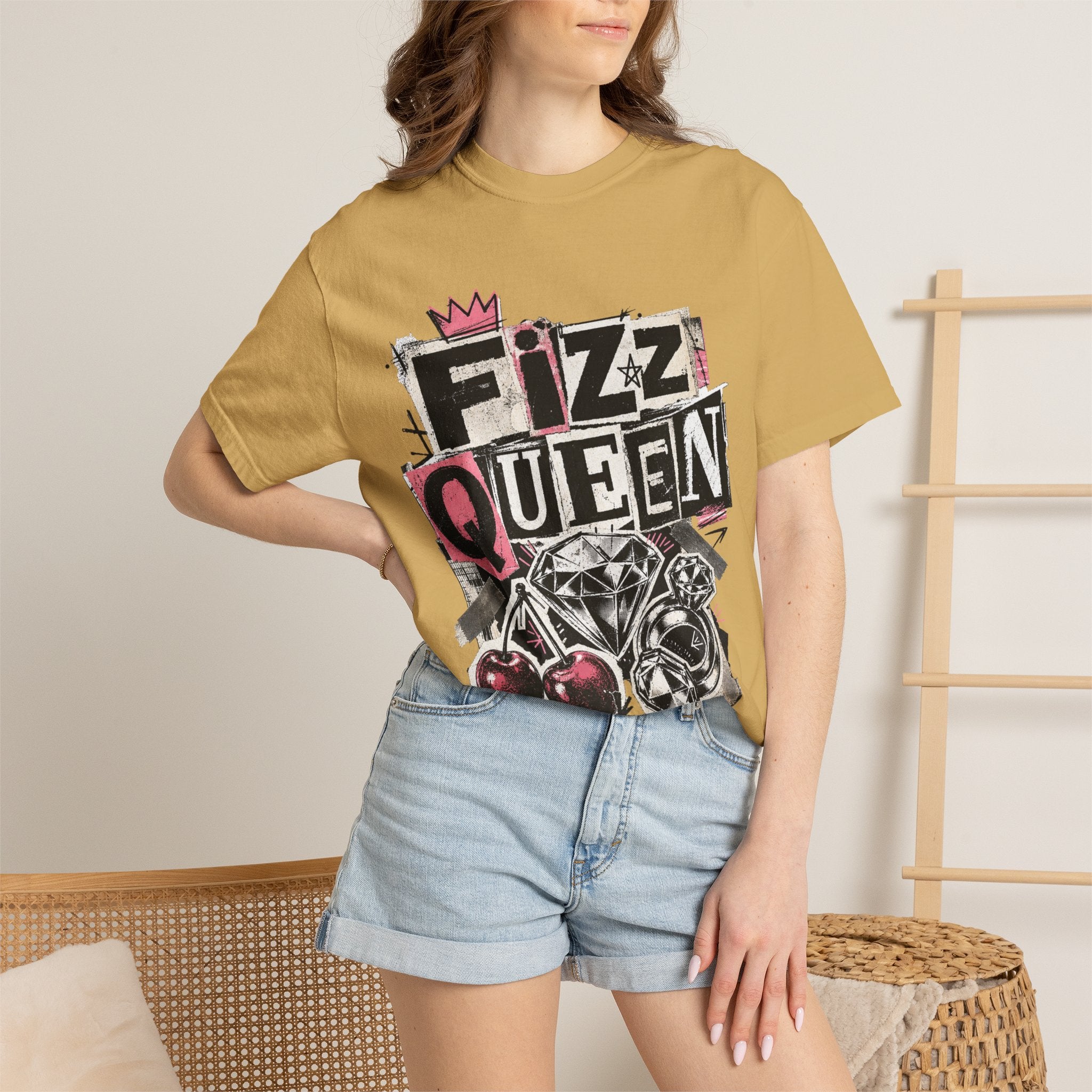 Fizz Queen Tee - Comfort Colors