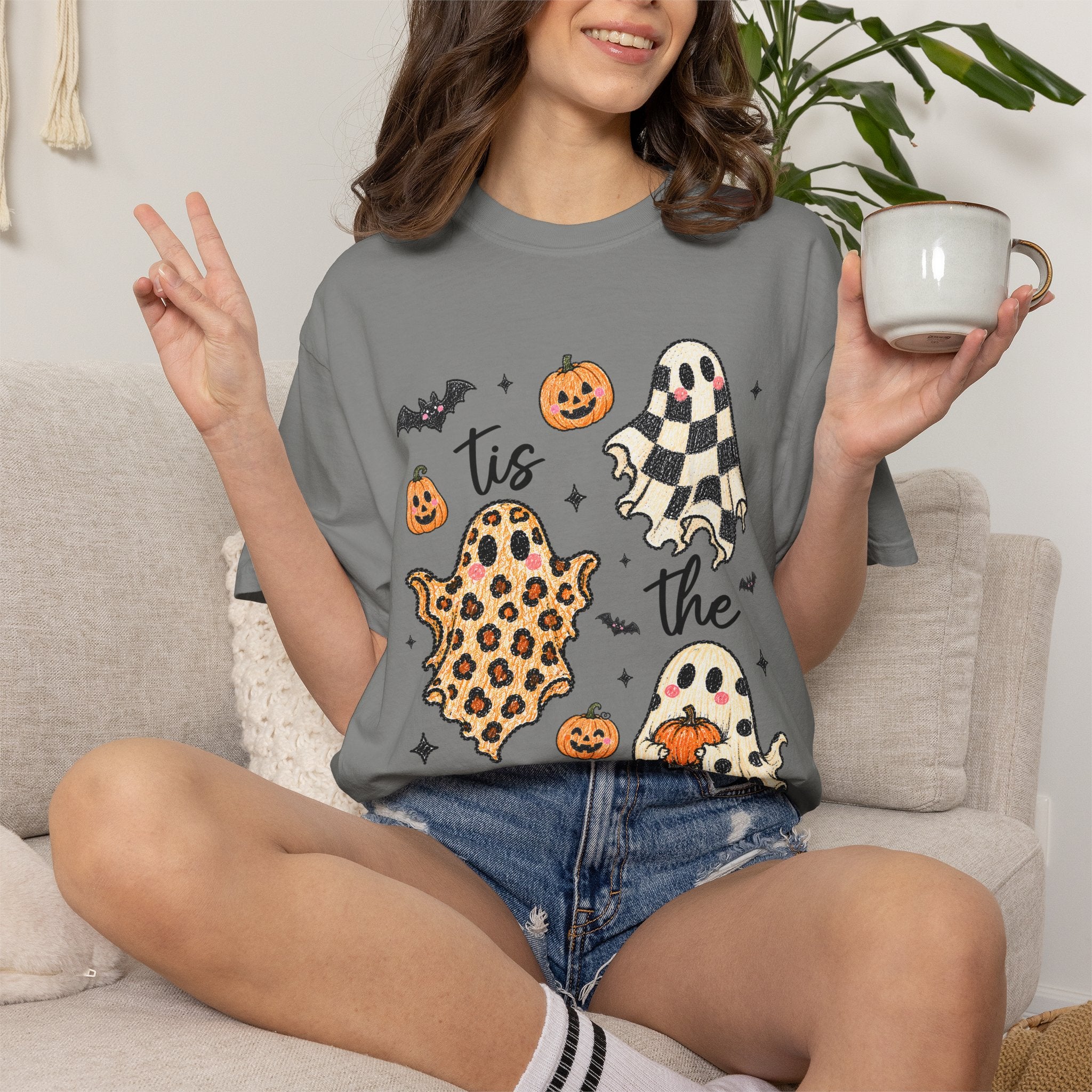 Tis The Season Halloween Tee - Comfort Colors