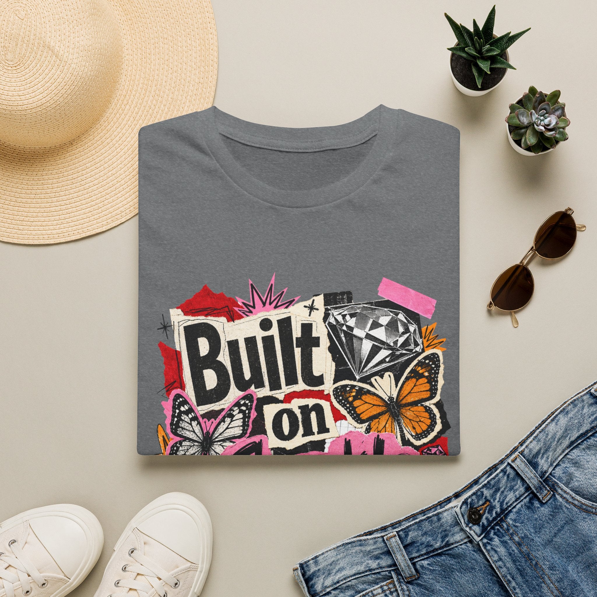 Built on Sparkle Tee - Gildan