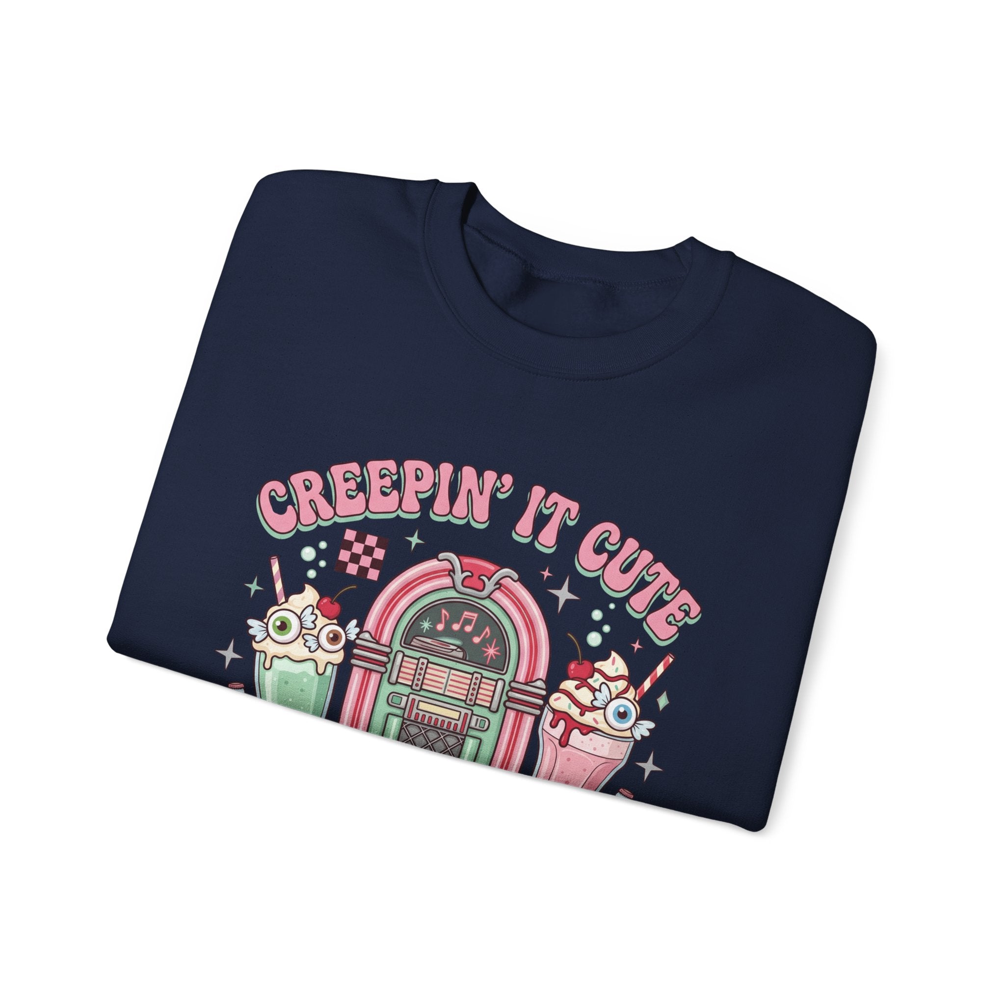 Creepin' It Cute Sweatshirt - Gildan