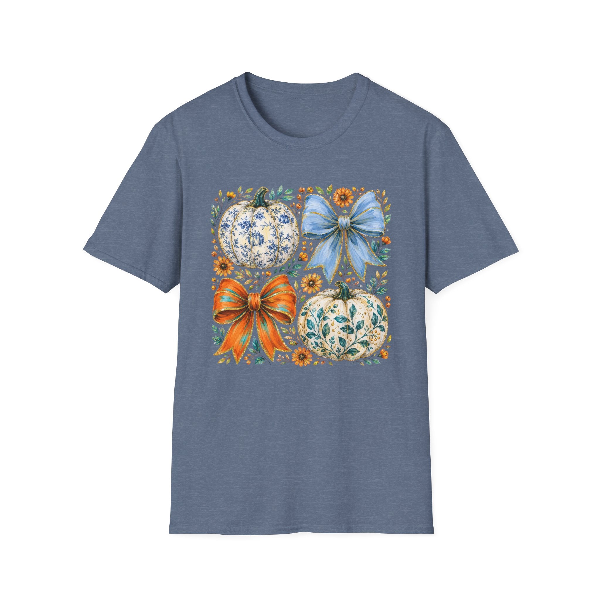 Pumpkin Bows Tee - Gildan