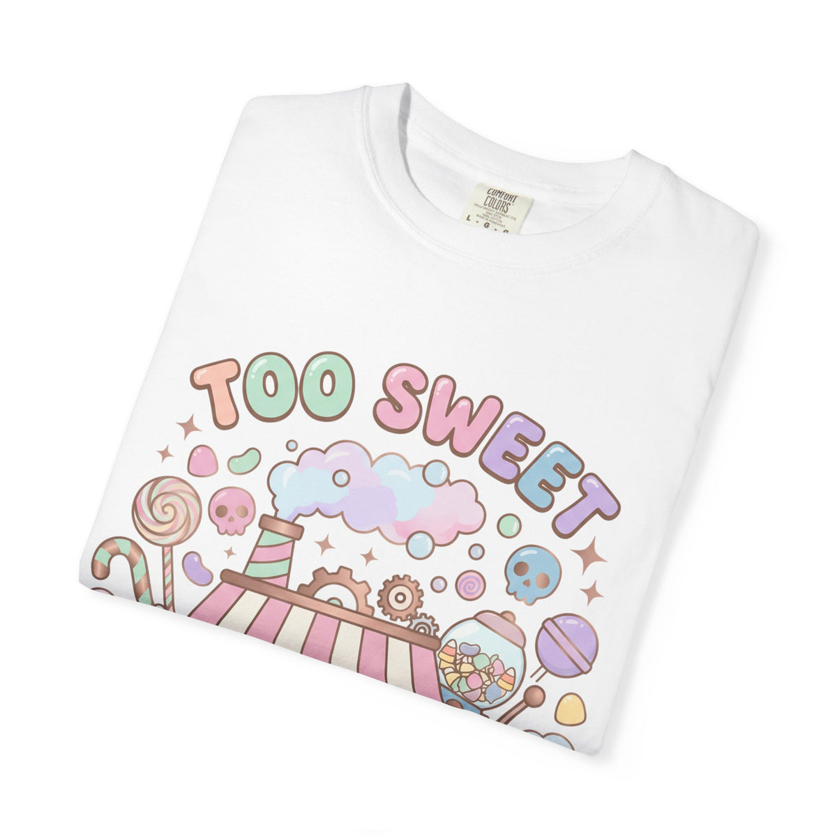 Too Sweet To Be Spooky Tee - Comfort Colors