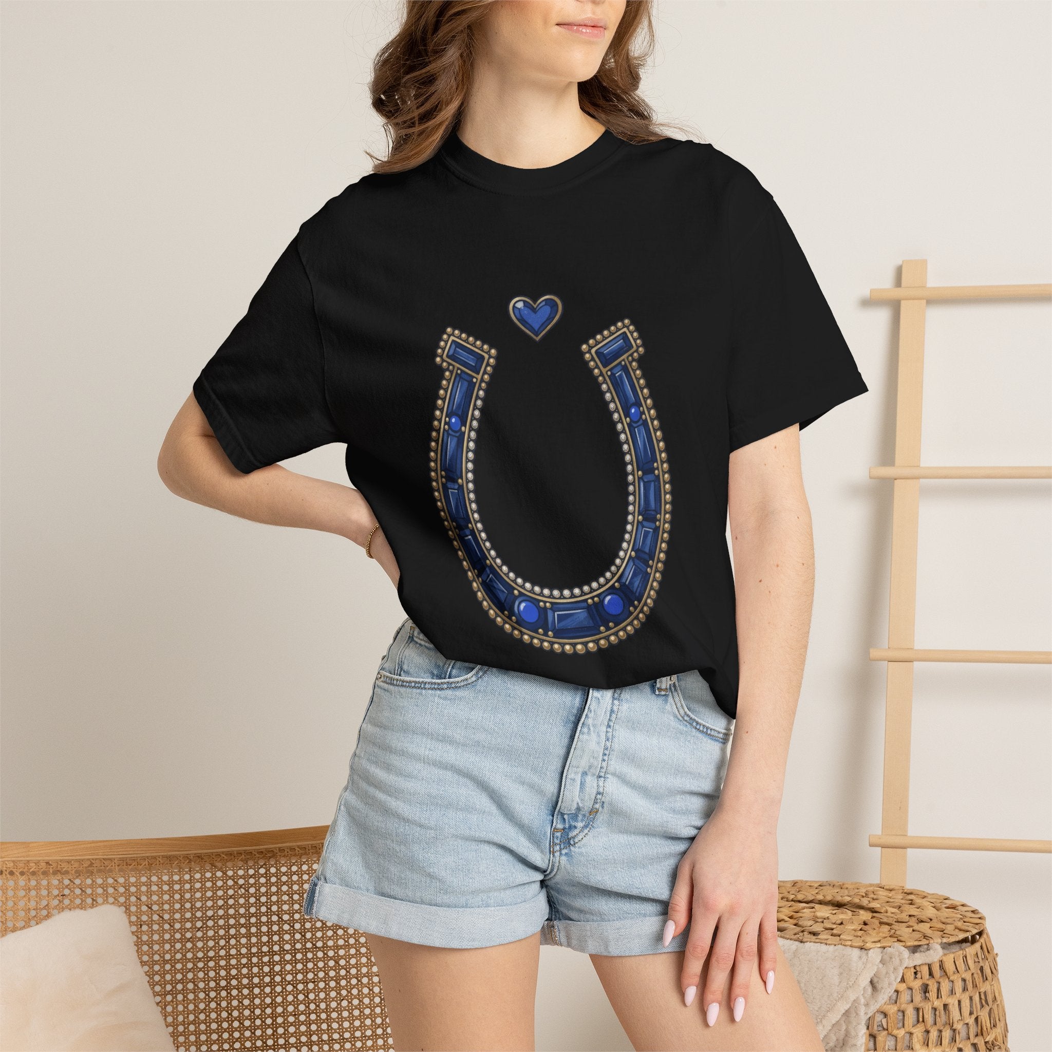 The Sapphire Horseshoe - Comfort Colors