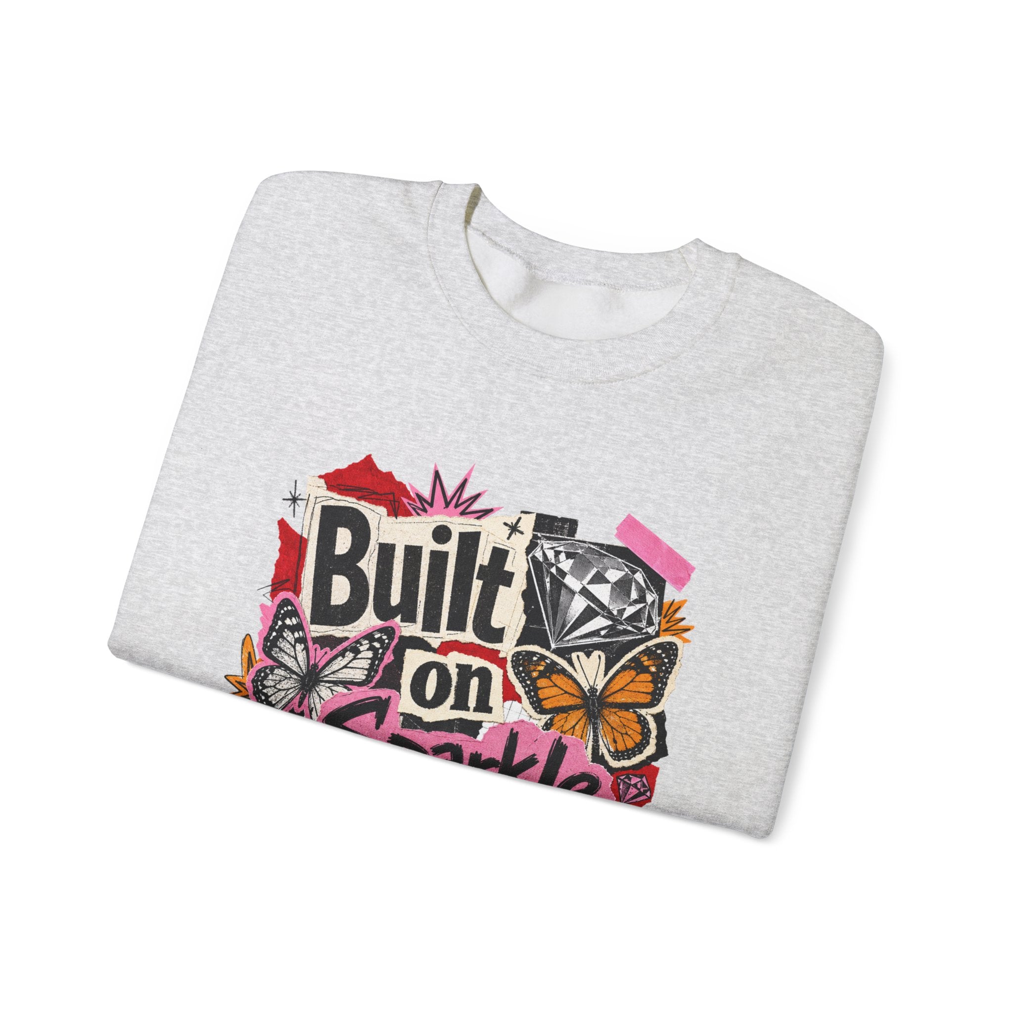 Built on Sparkle Sweatshirt - Gildan