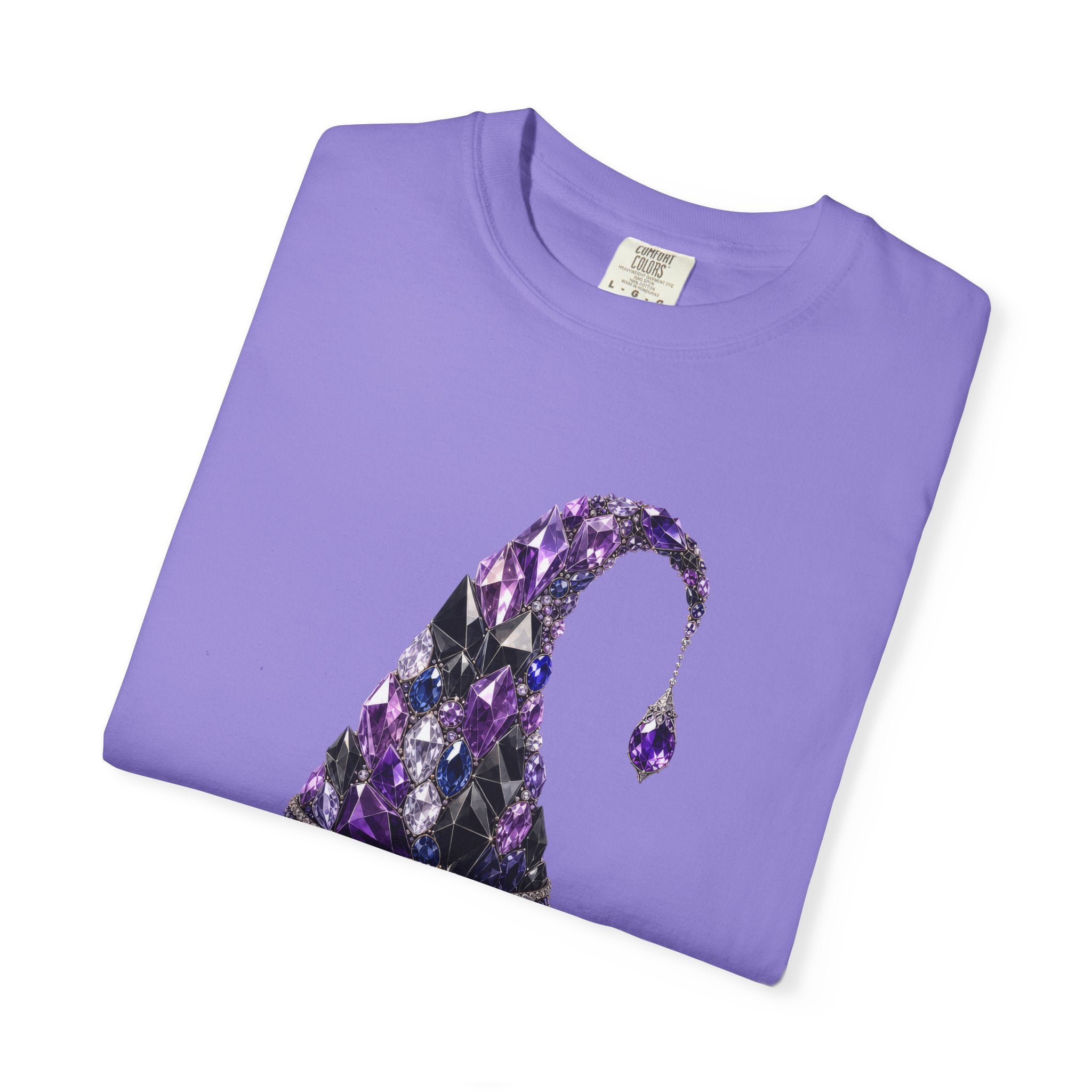 Jeweled Witches Hat Tee - Comfort Colors