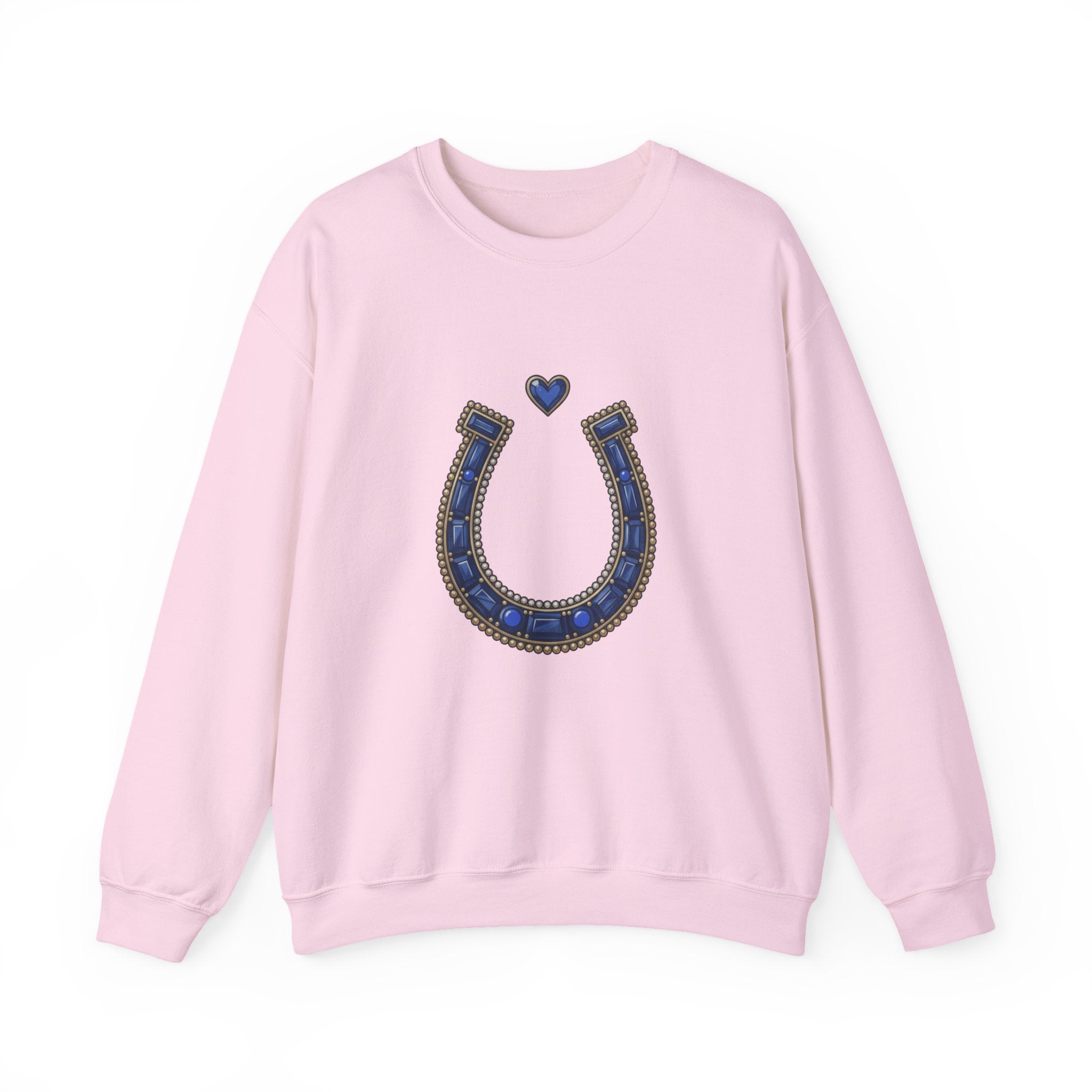 The Sapphire Horseshoe Sweatshirt - Gildan