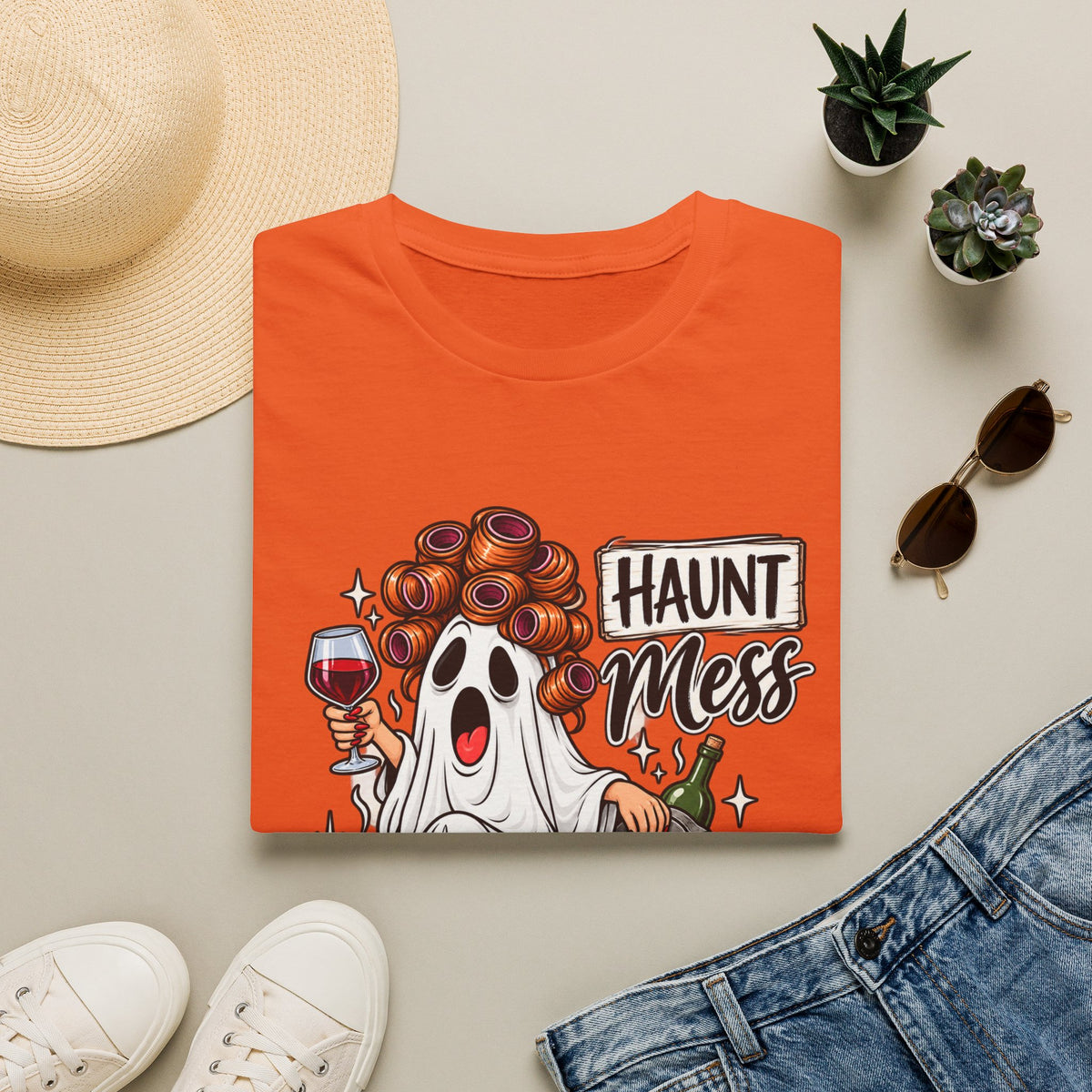 Haunt Mess Tee - Gildan