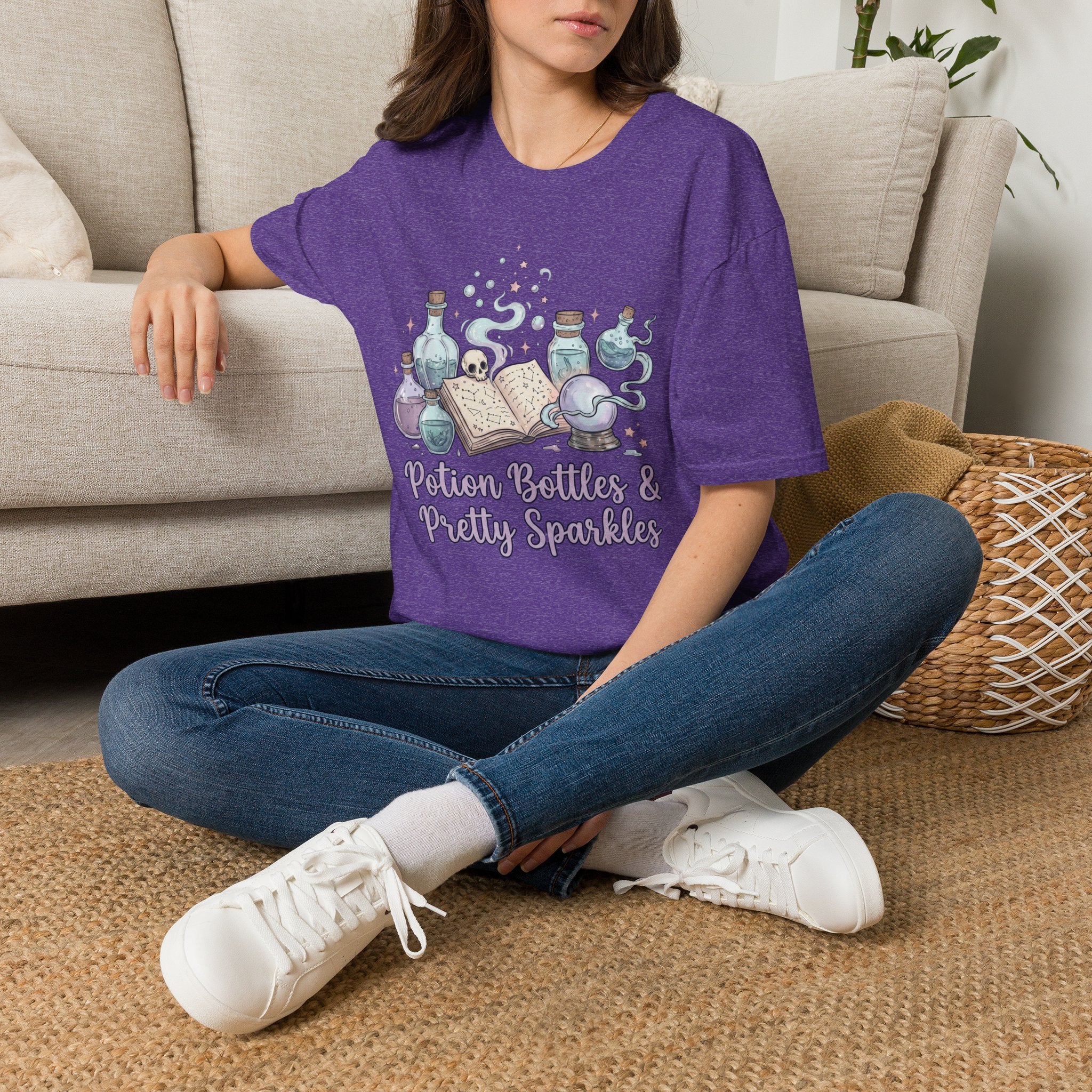 Potion Bottles and Pretty Sparkles Tee - Gildan