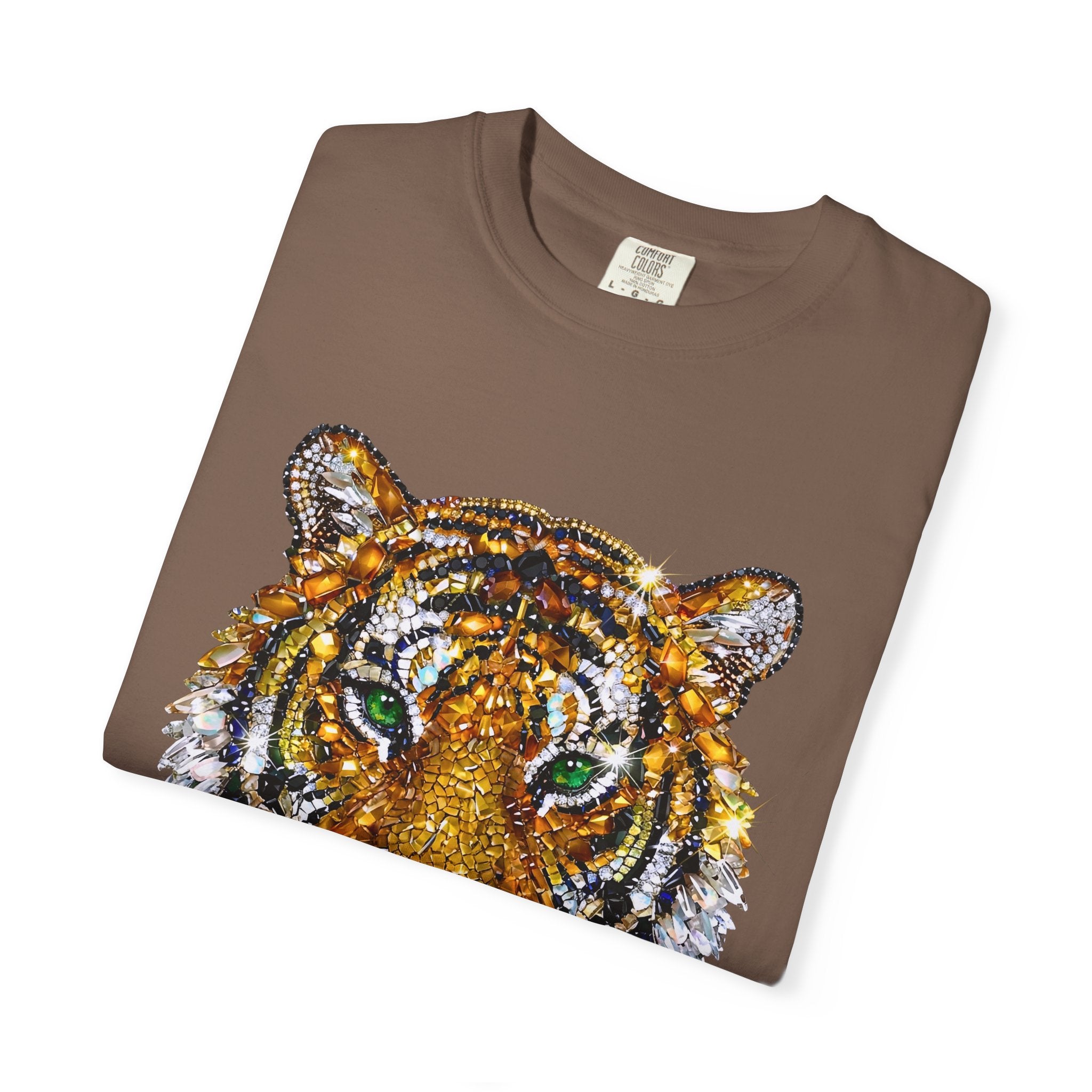 Jeweled Tiger Tee - Comfort Colors