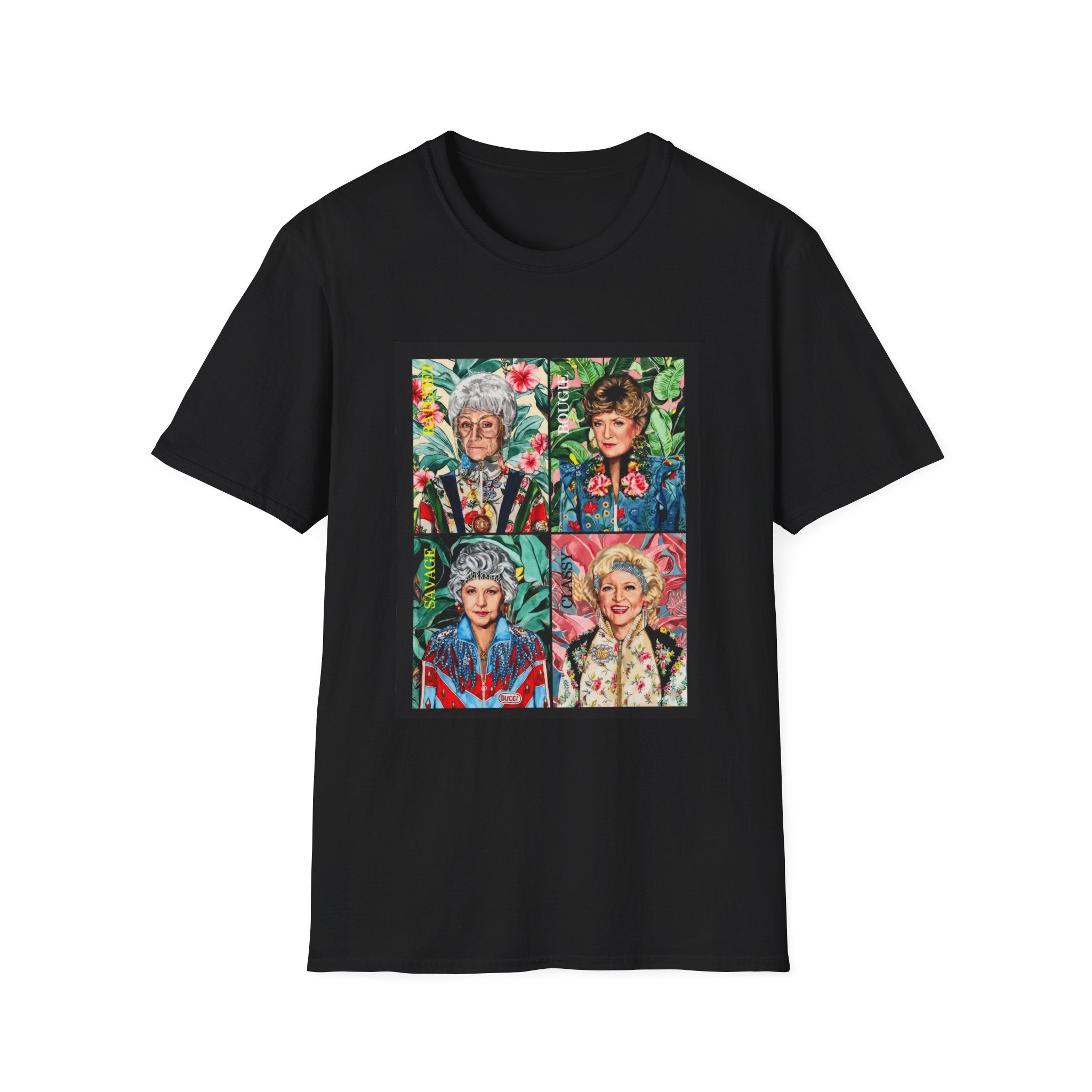 Golden Baddies Tee - Gildan