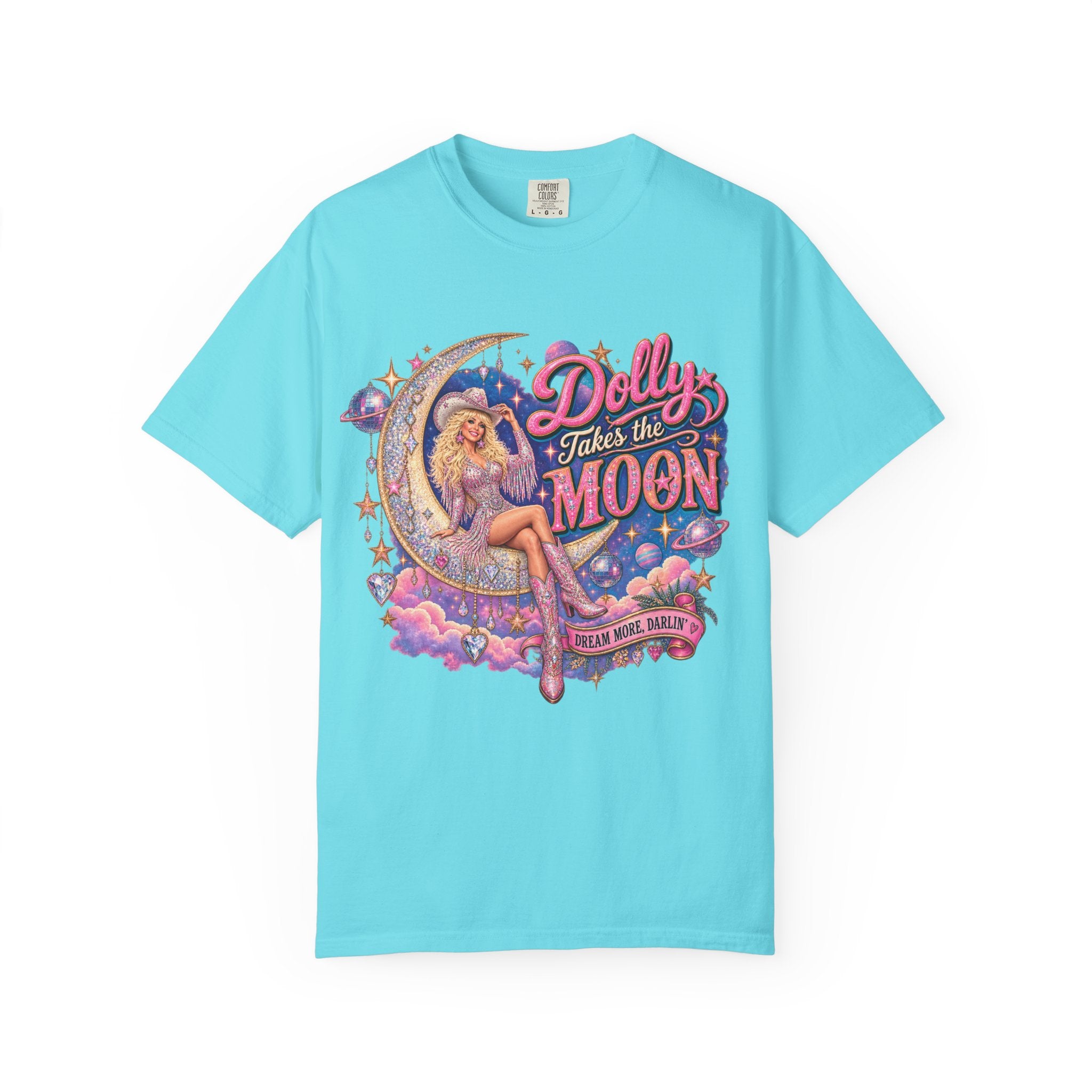 Dolly Takes The Moon Tee